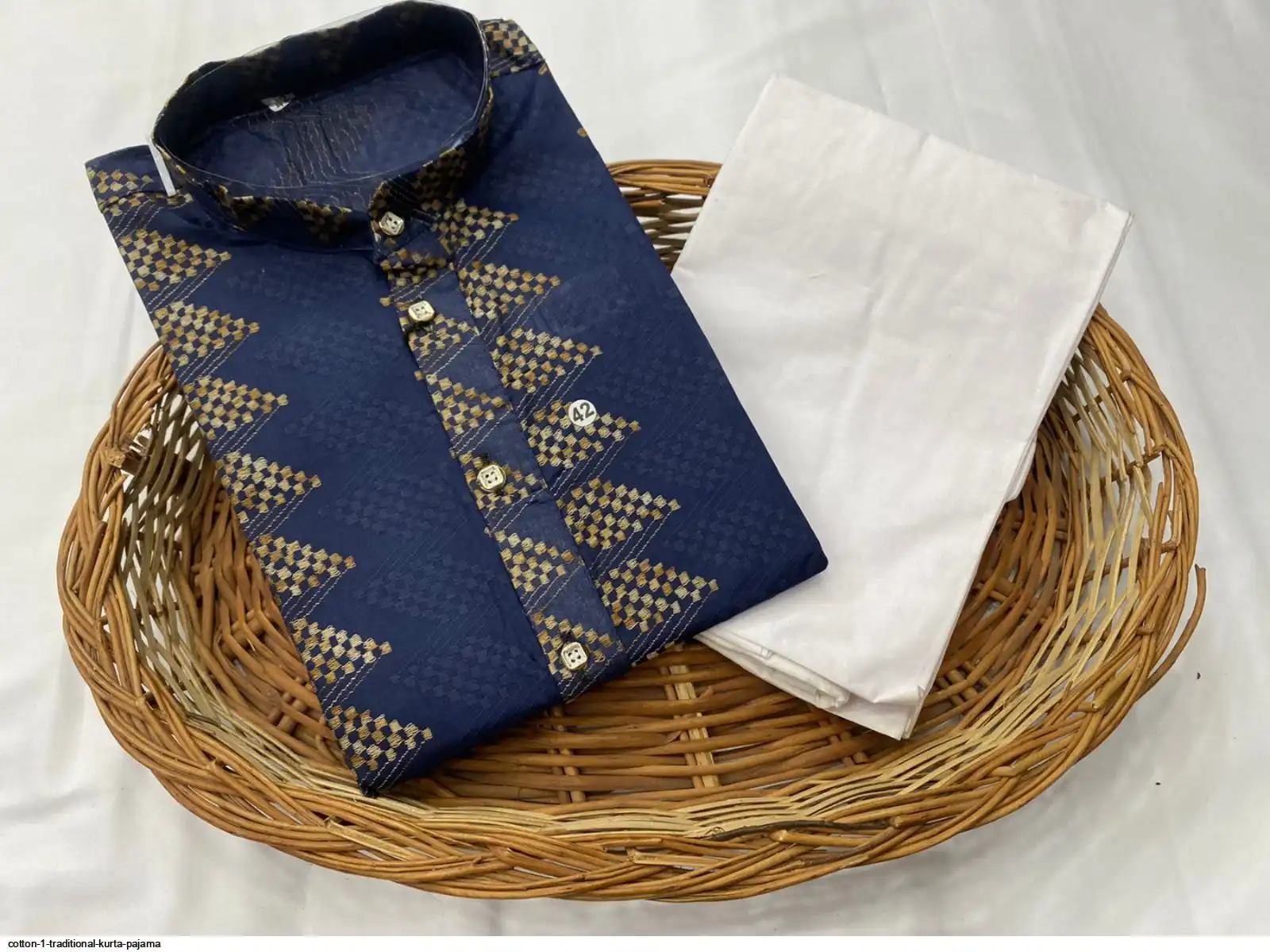 COTTON 1 TRADITIONAL KURTA PAJAMA 4