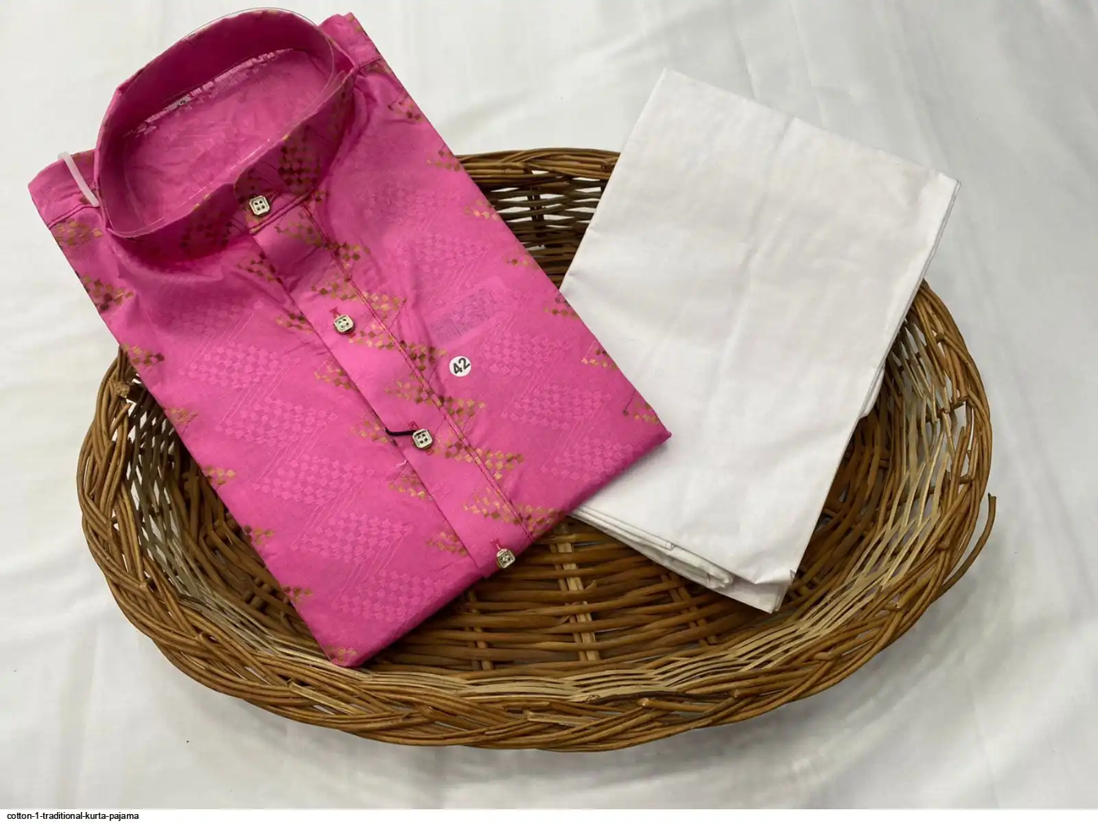 COTTON 1 TRADITIONAL KURTA PAJAMA 5