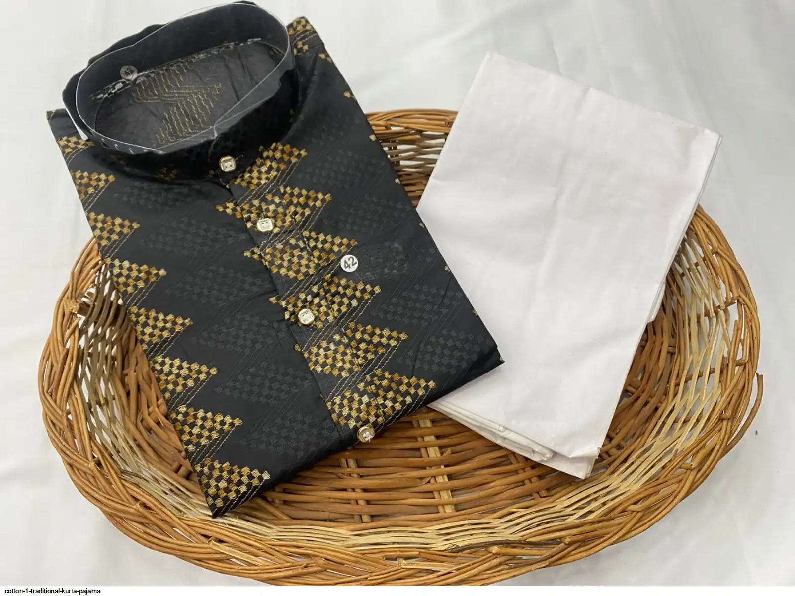 COTTON 1 TRADITIONAL KURTA PAJAMA 6