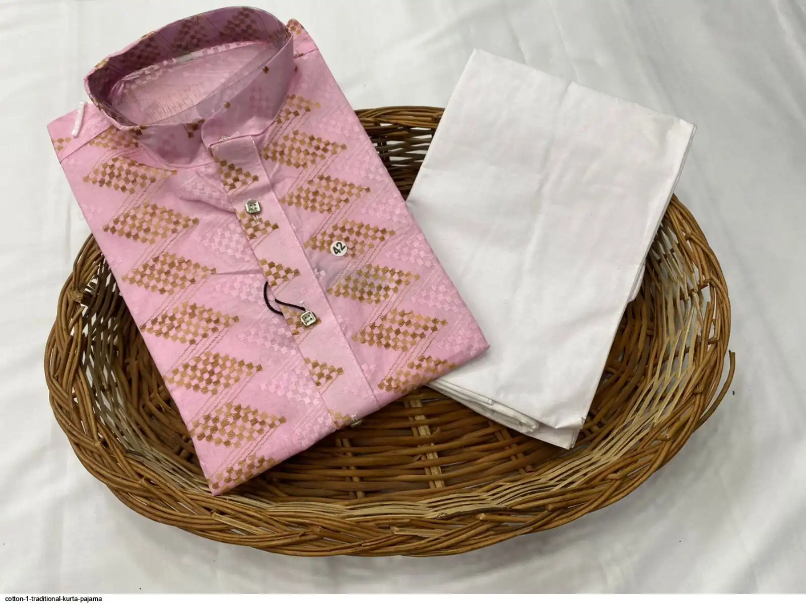 COTTON 1 TRADITIONAL KURTA PAJAMA 10