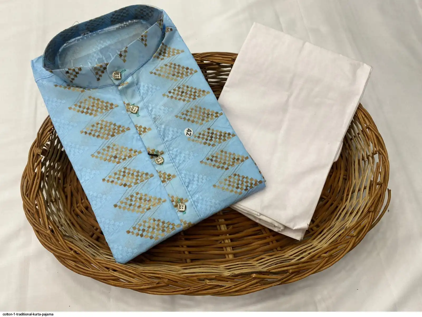 COTTON 1 TRADITIONAL KURTA PAJAMA 9