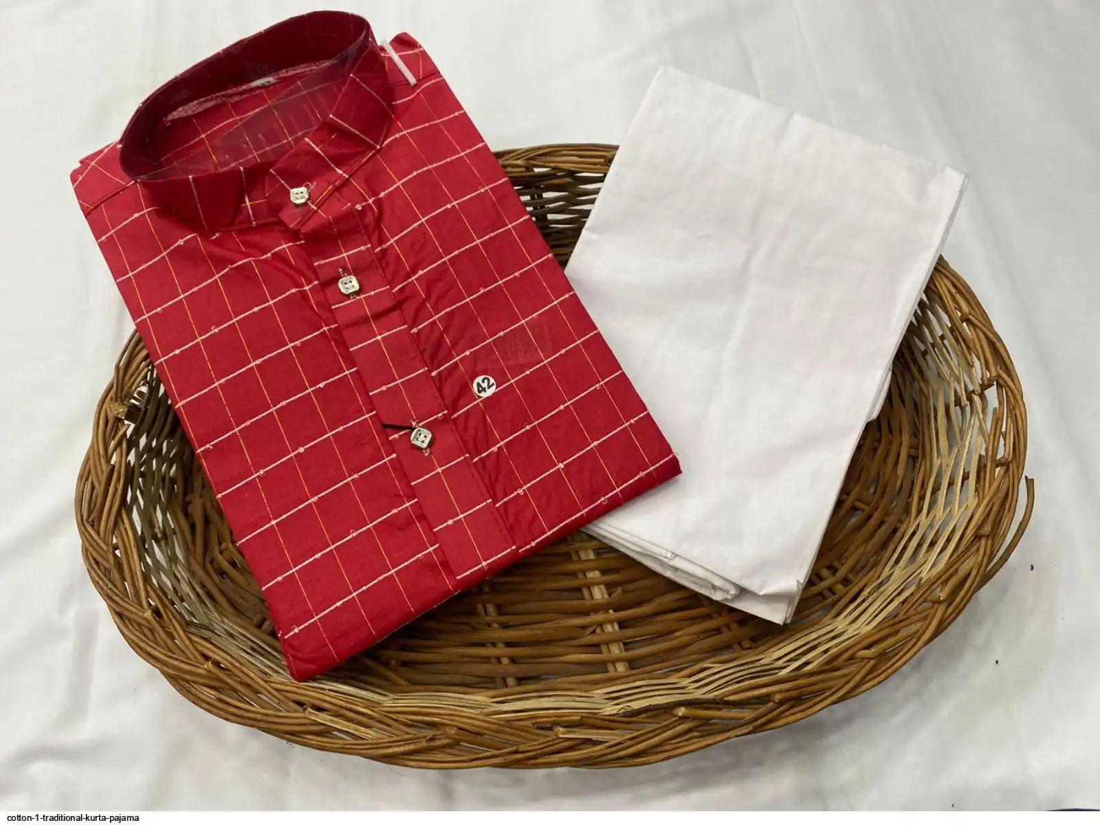 COTTON 1 TRADITIONAL KURTA PAJAMA 18
