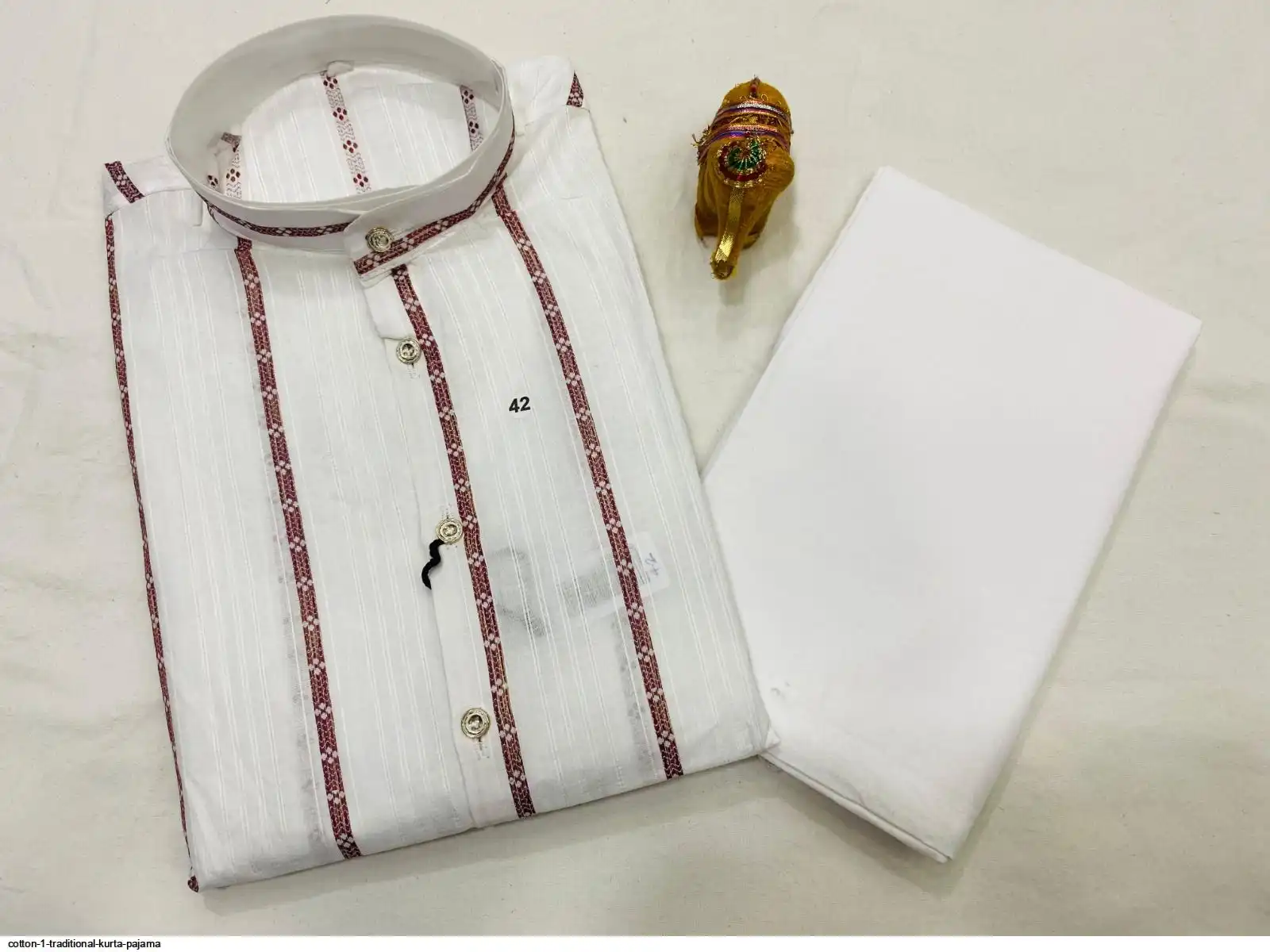 COTTON 1 TRADITIONAL KURTA PAJAMA 20