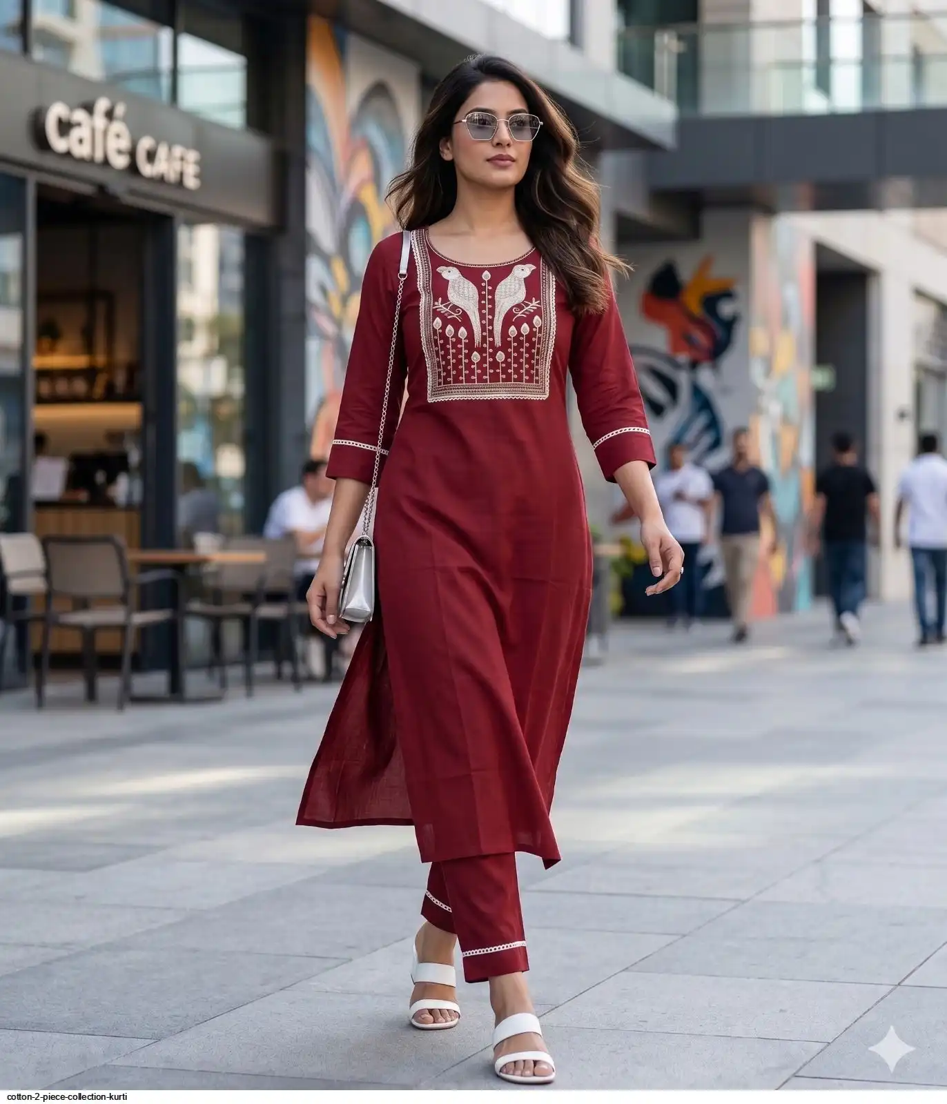 COTTON 2 PIECE COLLECTION KURTI 3