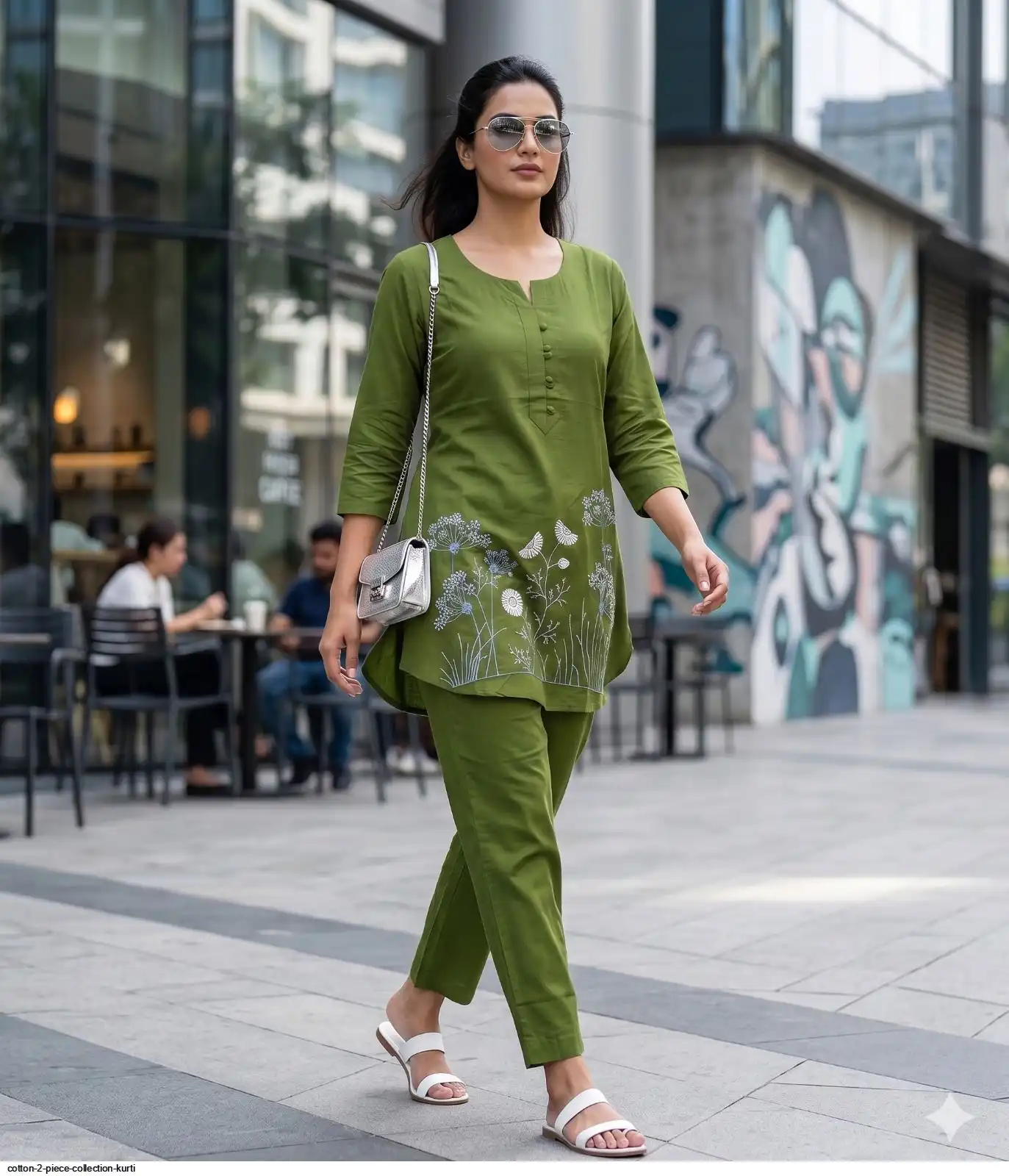 COTTON 2 PIECE COLLECTION KURTI 5