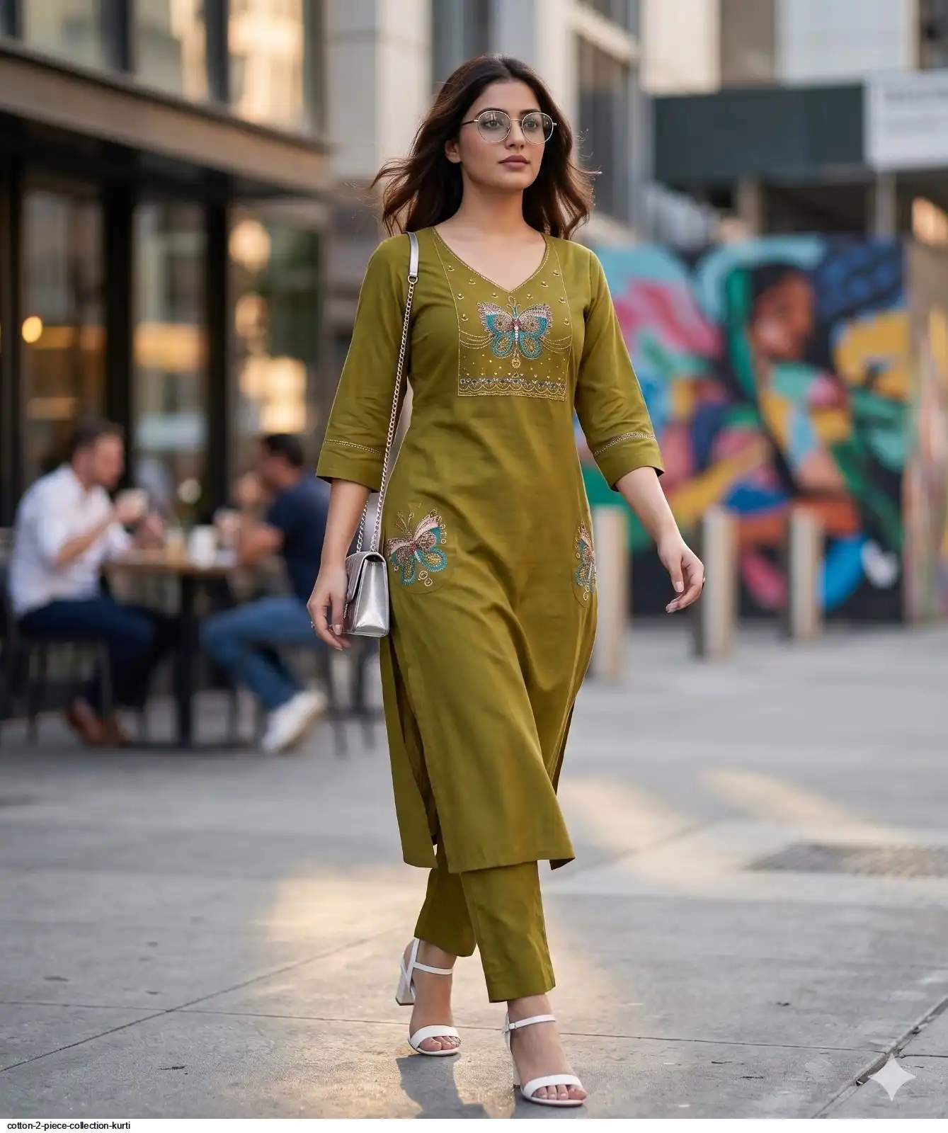 COTTON 2 PIECE COLLECTION KURTI 4
