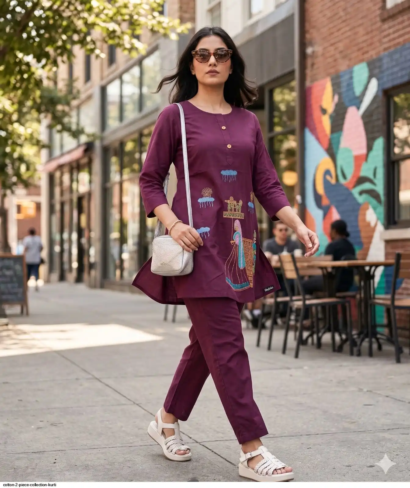 COTTON 2 PIECE COLLECTION KURTI 6