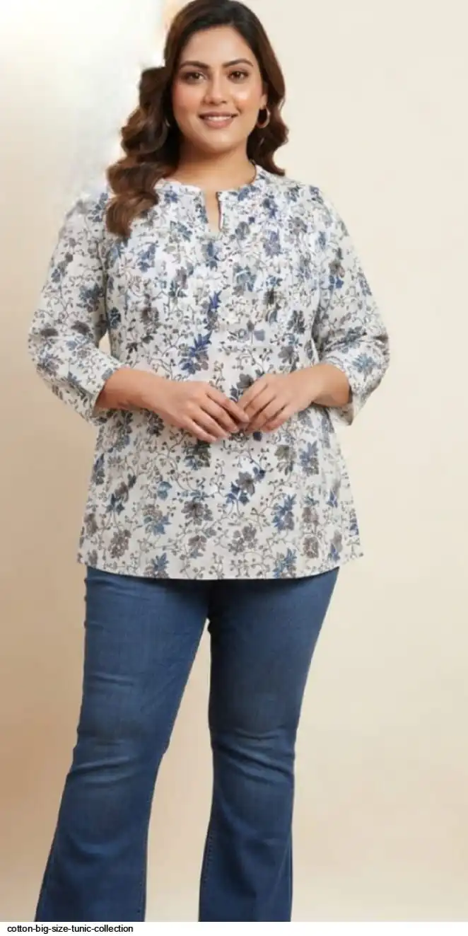 COTTON BIG SIZE TUNIC COLLECTION B