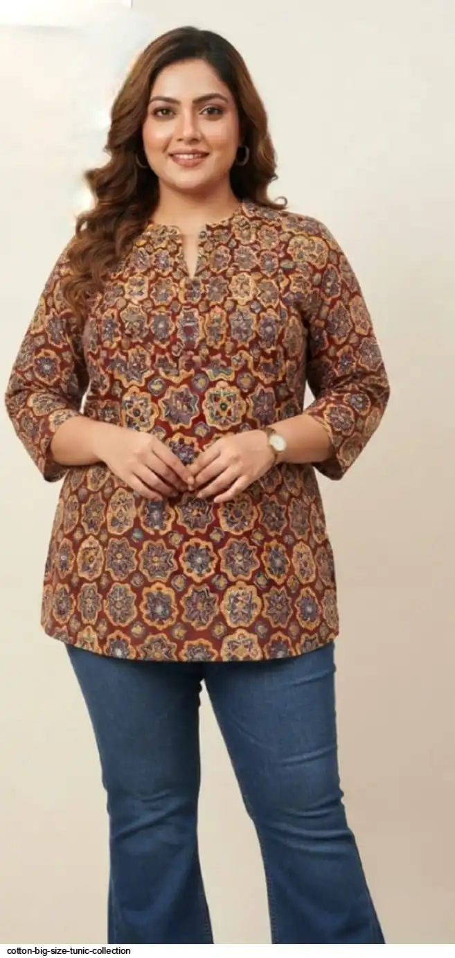COTTON BIG SIZE TUNIC COLLECTION G