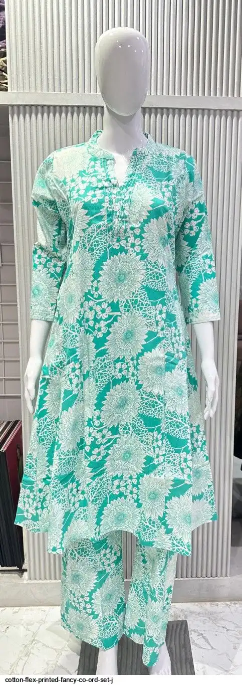 Cotton Flex Office Wear Co-Ord Set