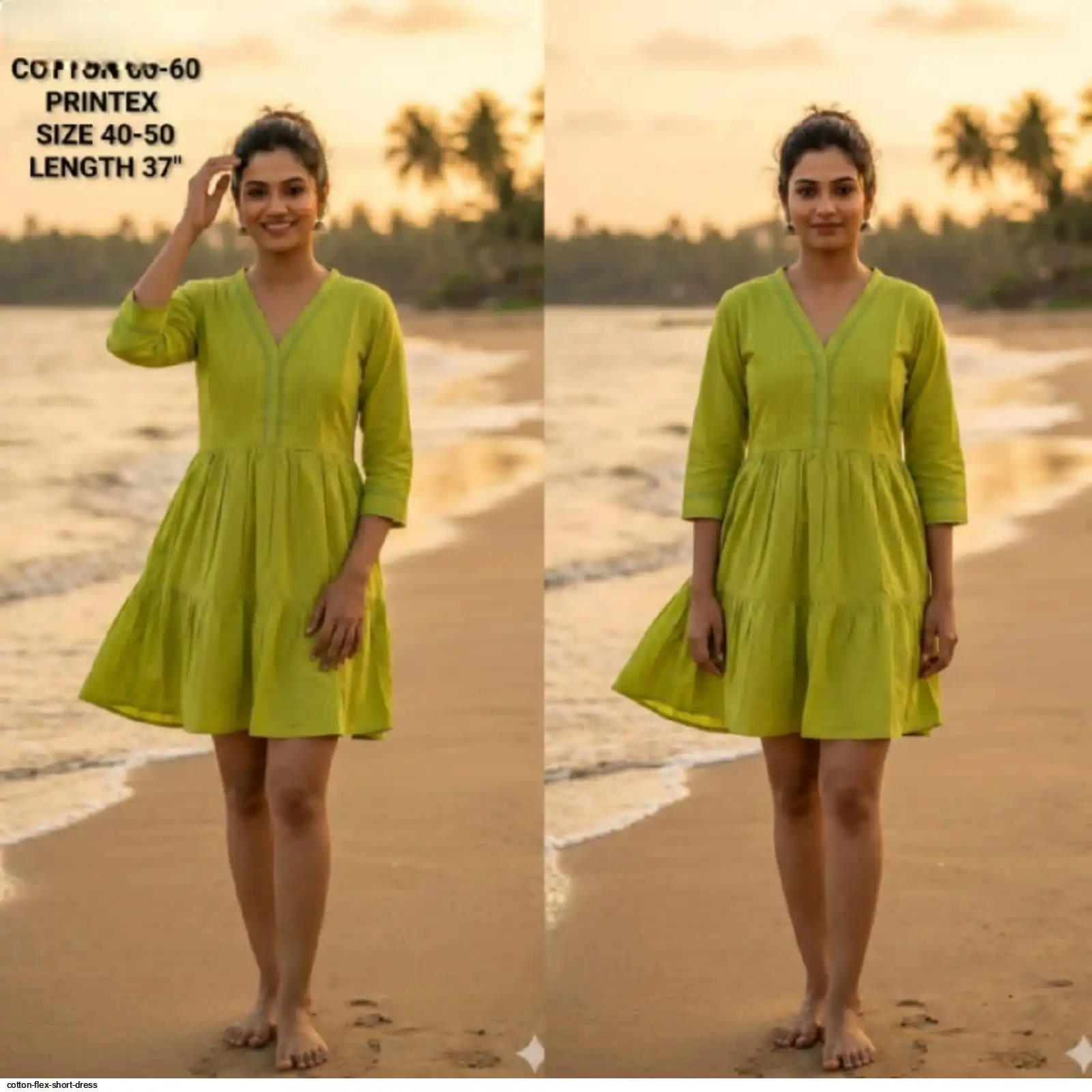 COTTON FLEX SHORT DRESS G