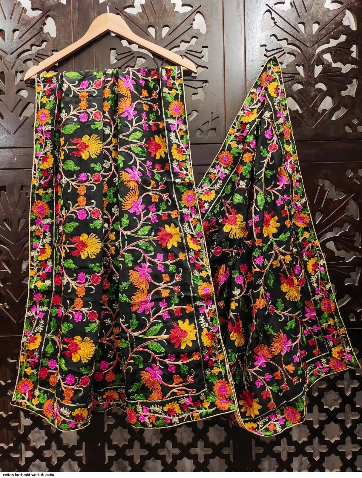 COTTON KASHMIRI WORK DUPATTA 2