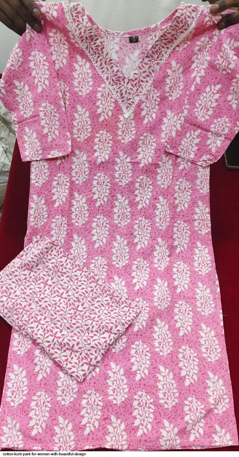 COTTON KURTI PANT FOR WOMEN WITH BEAUTIFUL DESIGN 2