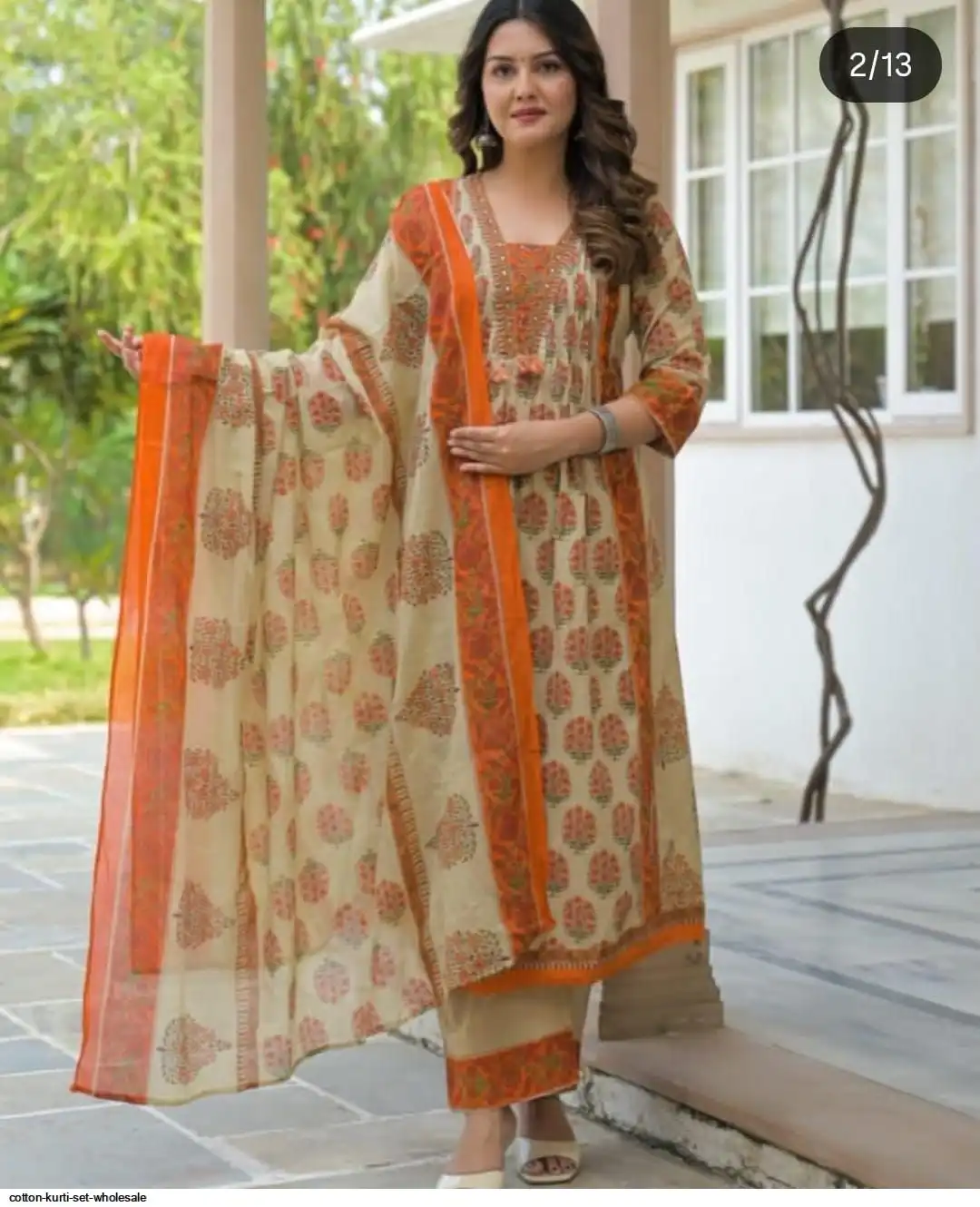 COTTON KURTI SET WHOLESALE A