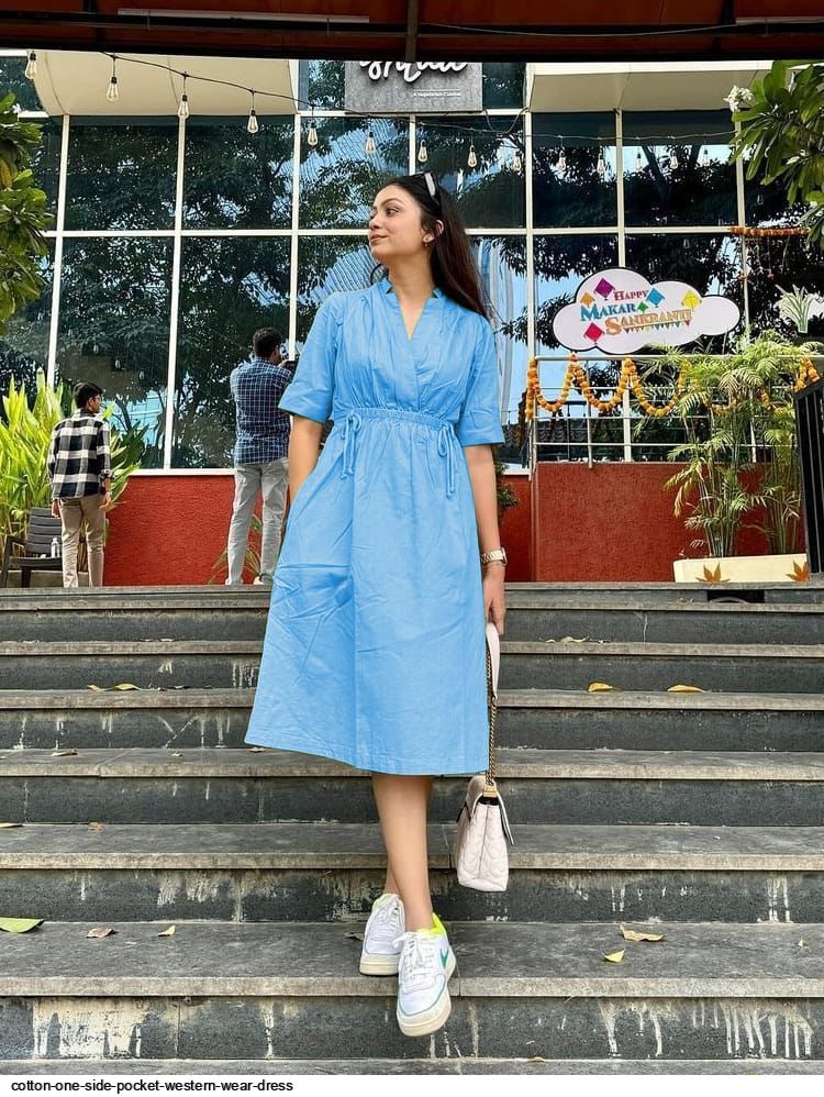 white christmas dresses Rock & Roll Cowgirl Women's Sky Blue Cotton Eyelet Halter Dress RRWRD0 –  Russell's Western Wear, Inc main image 0