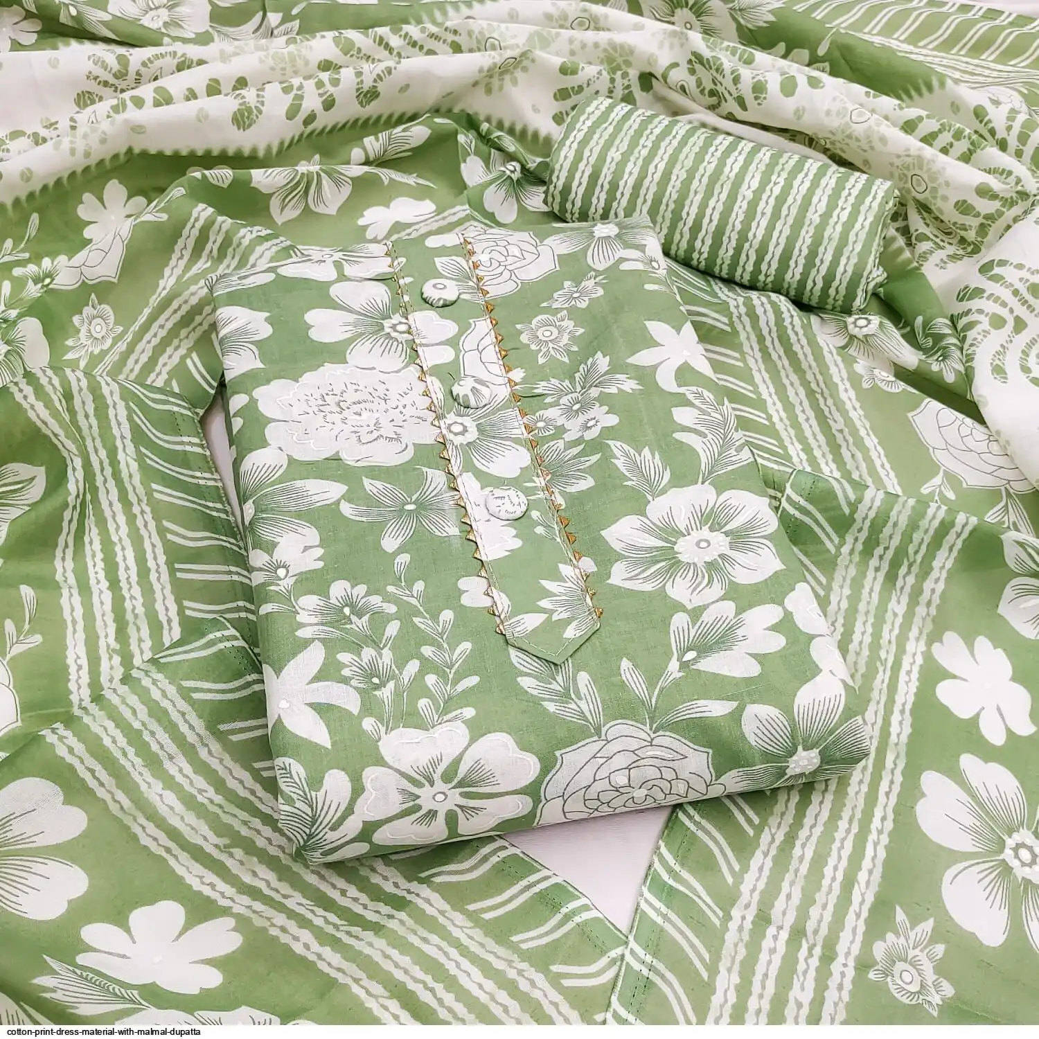 malmal cotton dress material Mulmul Cotton Dress Material Wholesale Lightweight Handblock Suits