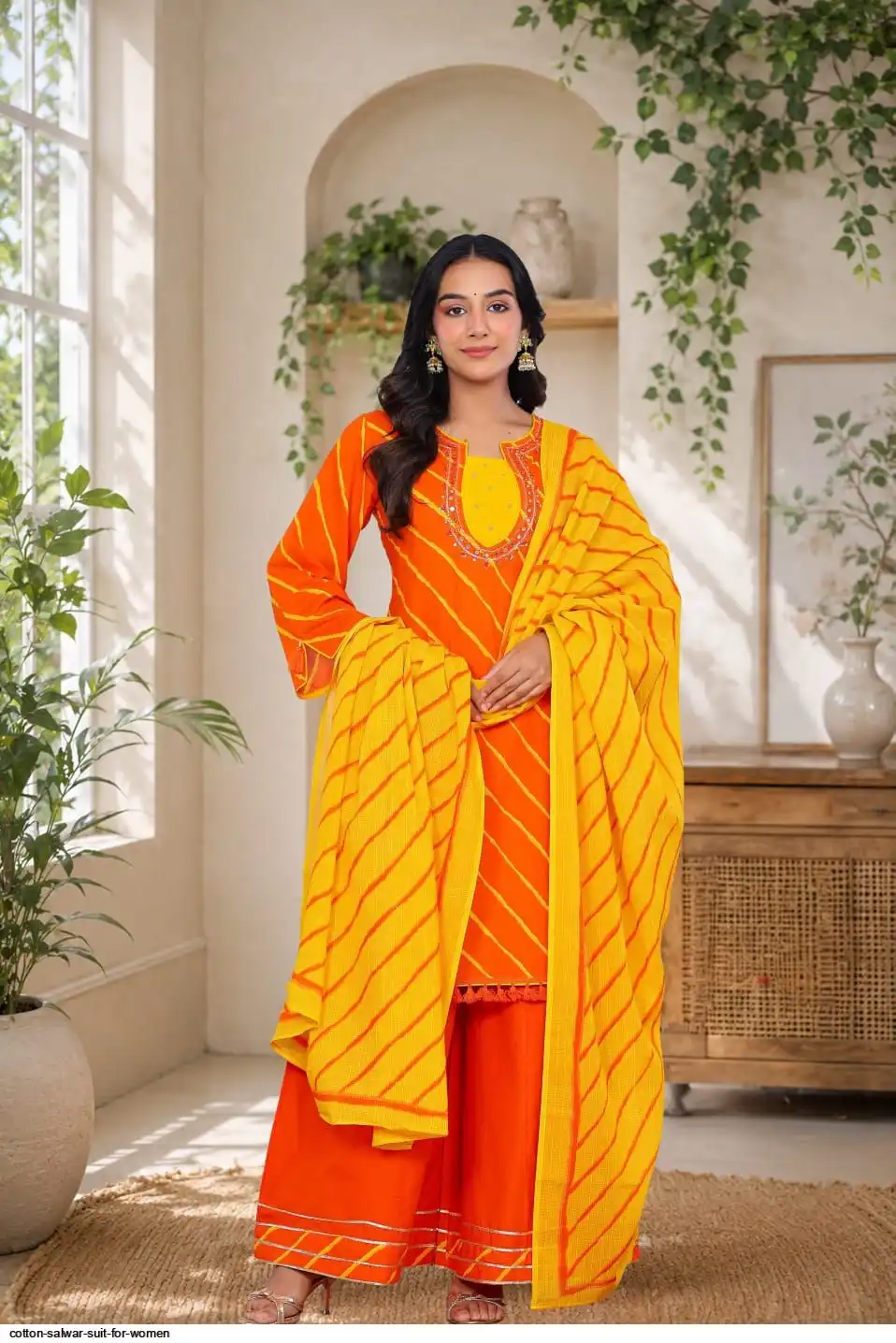 COTTON SALWAR SUIT FOR WOMEN C