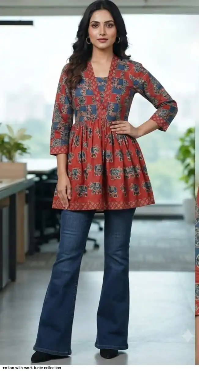 COTTON PRINT TUNIC COLLECTION 12