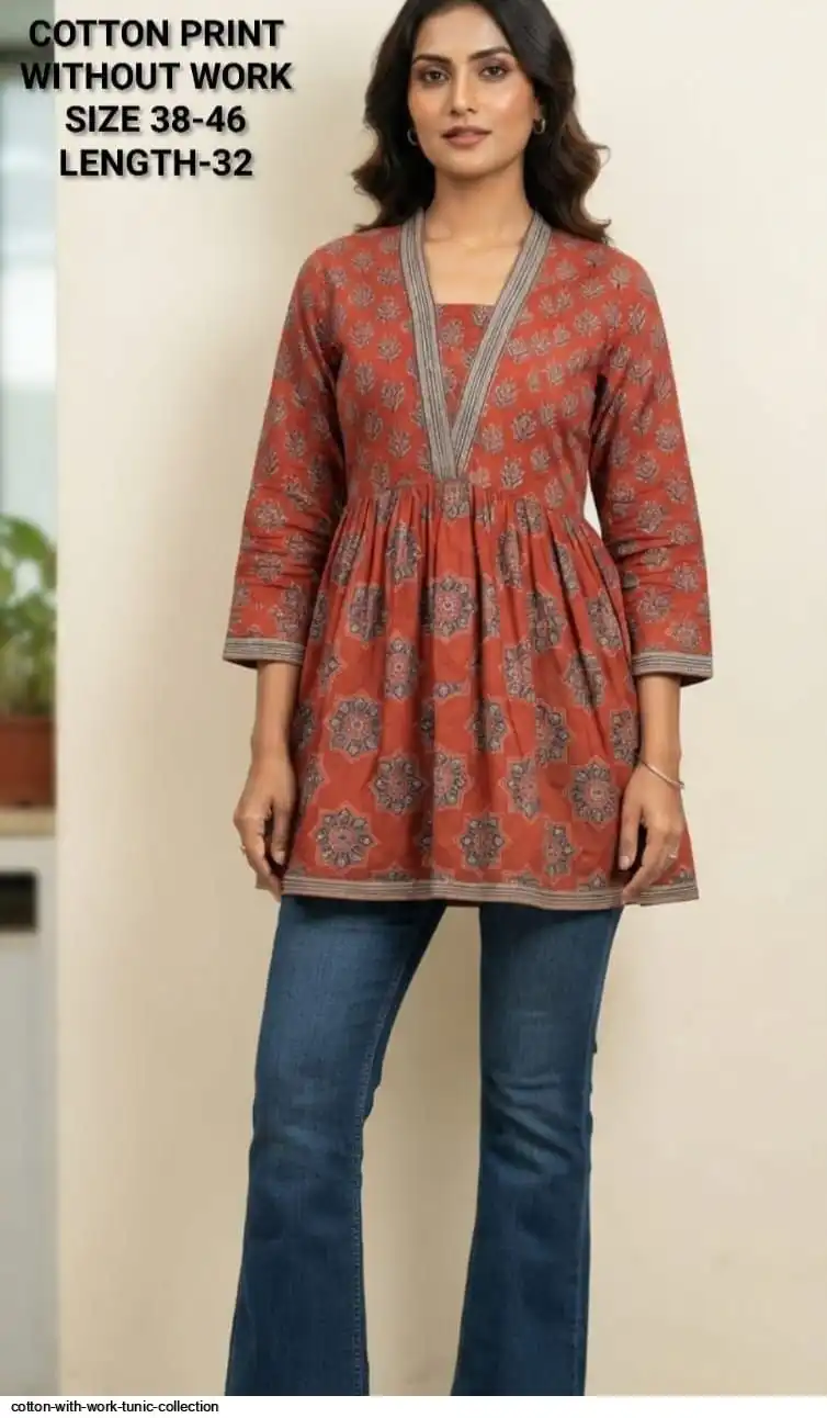 COTTON PRINT TUNIC COLLECTION 10