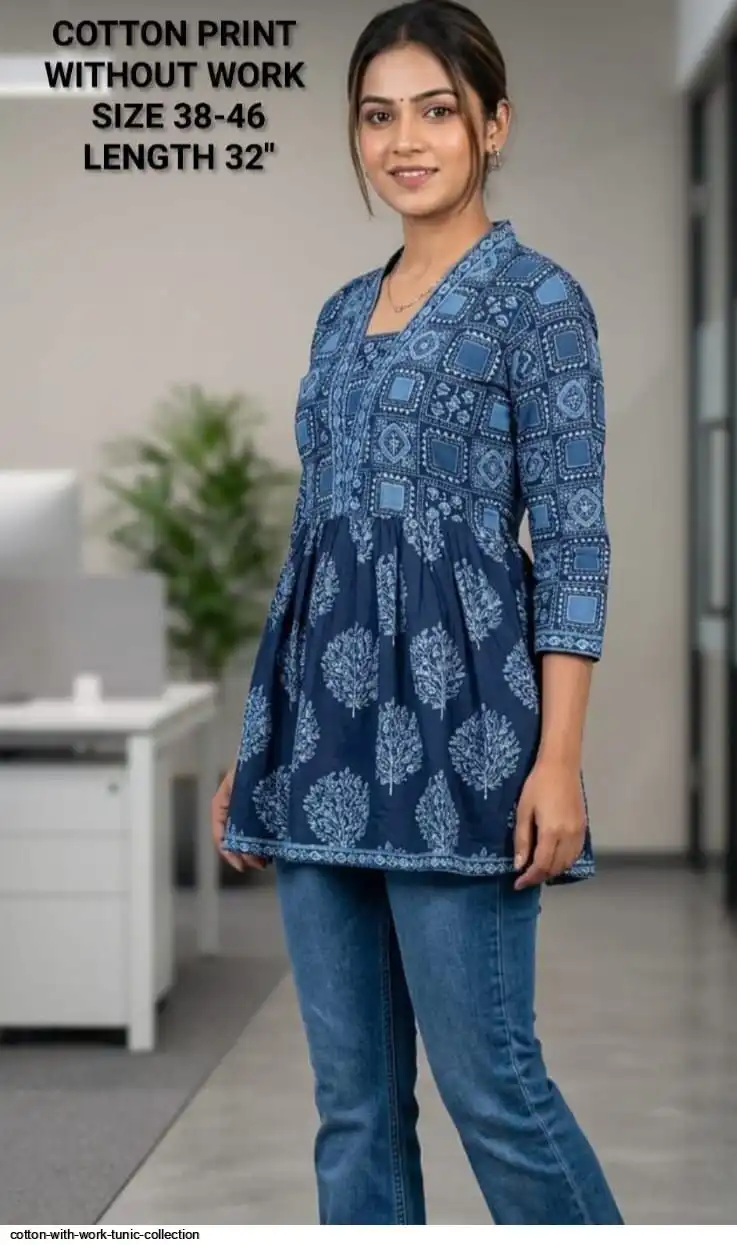 COTTON PRINT TUNIC COLLECTION 16
