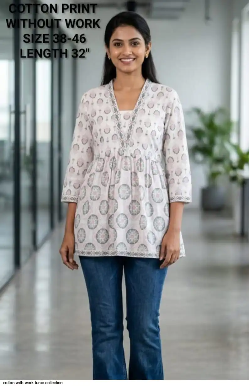 COTTON PRINT TUNIC COLLECTION 3