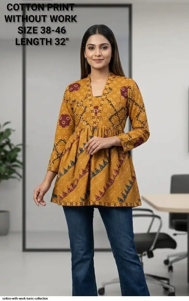 COTTON PRINT TUNIC COLLECTION 1