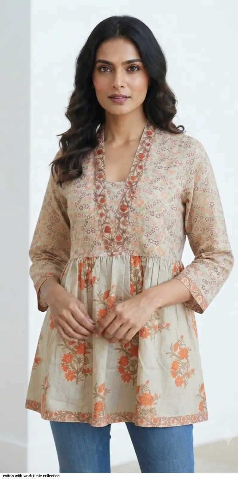 COTTON PRINT TUNIC COLLECTION 17