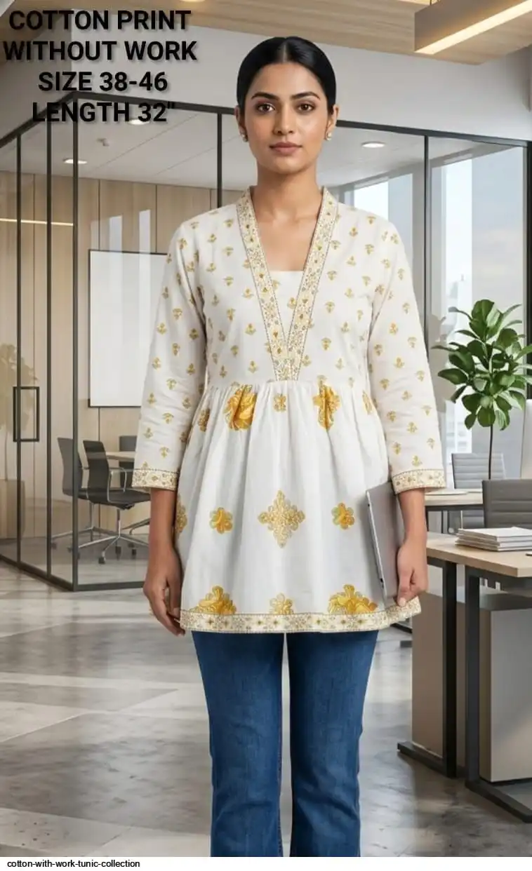 COTTON PRINT TUNIC COLLECTION 4