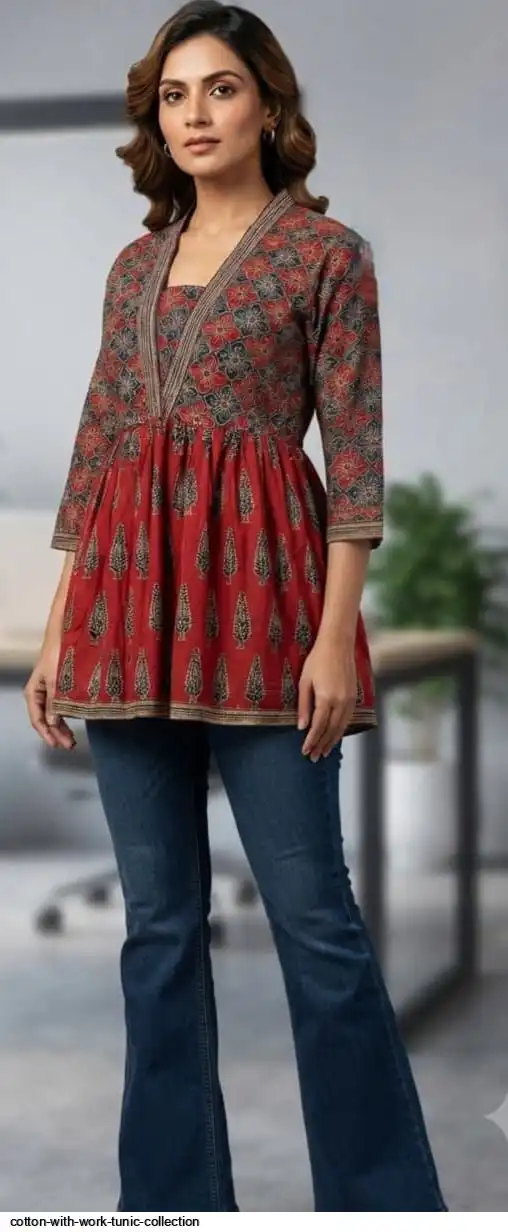 COTTON PRINT TUNIC COLLECTION 11