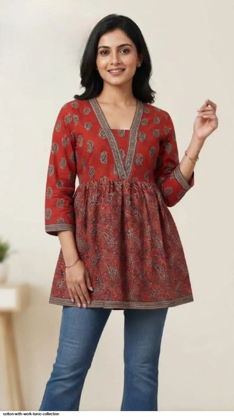 COTTON PRINT TUNIC COLLECTION 7