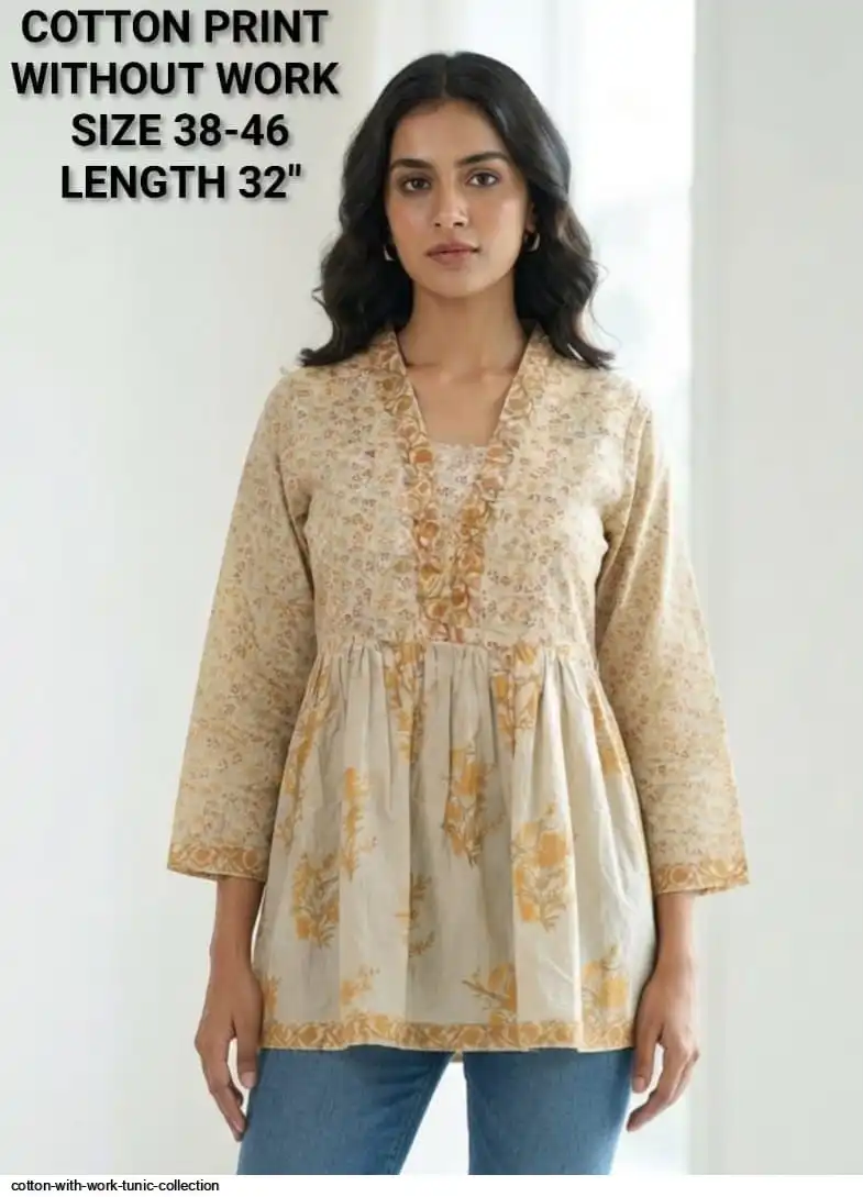 COTTON PRINT TUNIC COLLECTION 6
