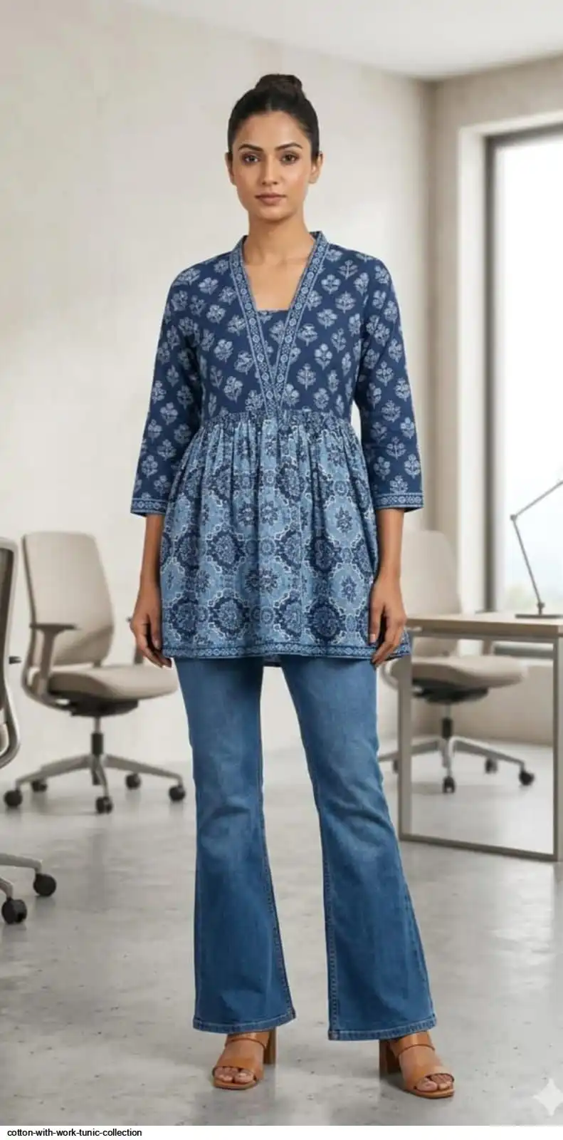 COTTON PRINT TUNIC COLLECTION 14