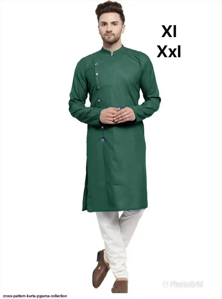 CROSS PATTERN KURTA PYJAMA COLLECTION 15