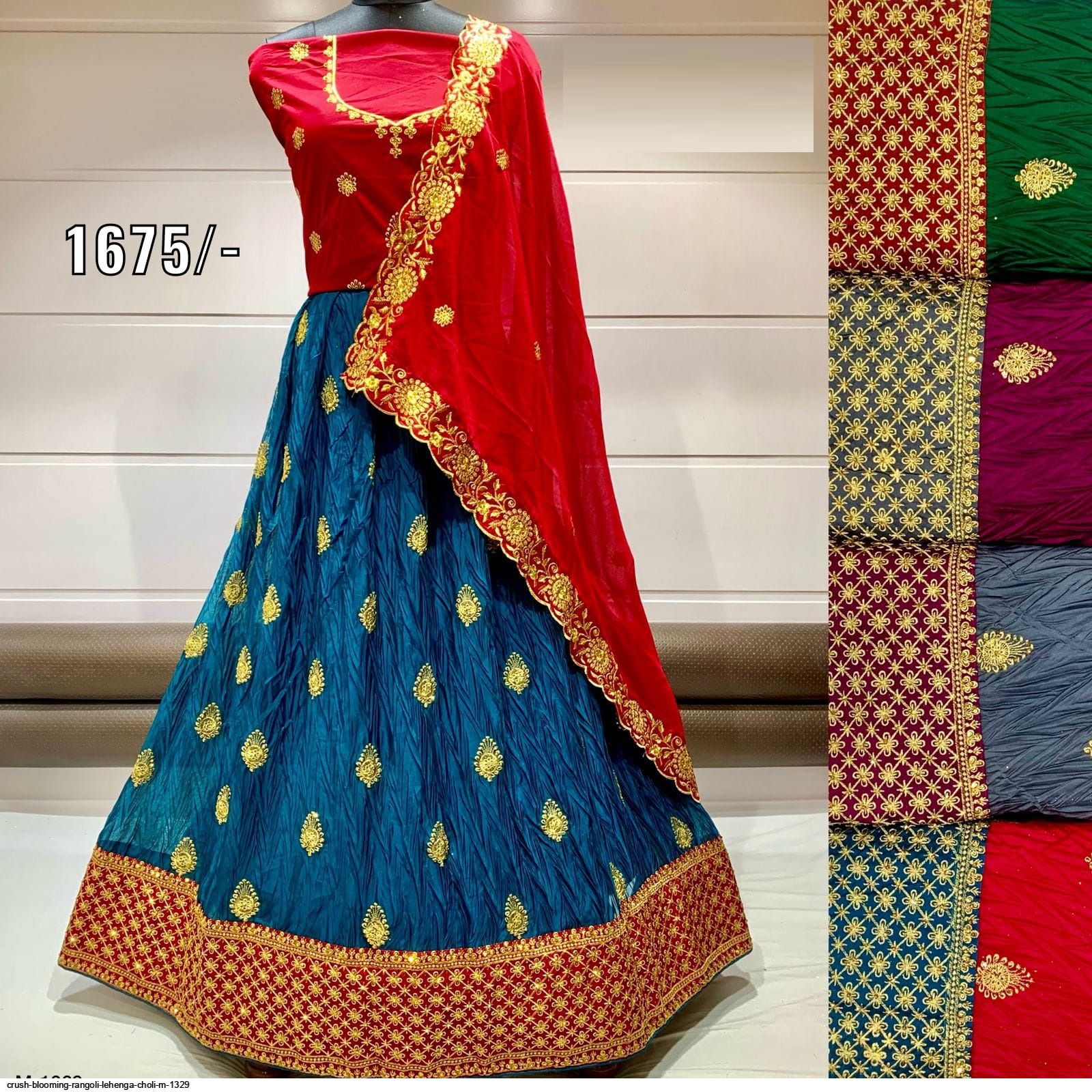 Embroidery Navratri Special Lehenga at Rs 5000 in Ahmedabad | ID:  2852115505330