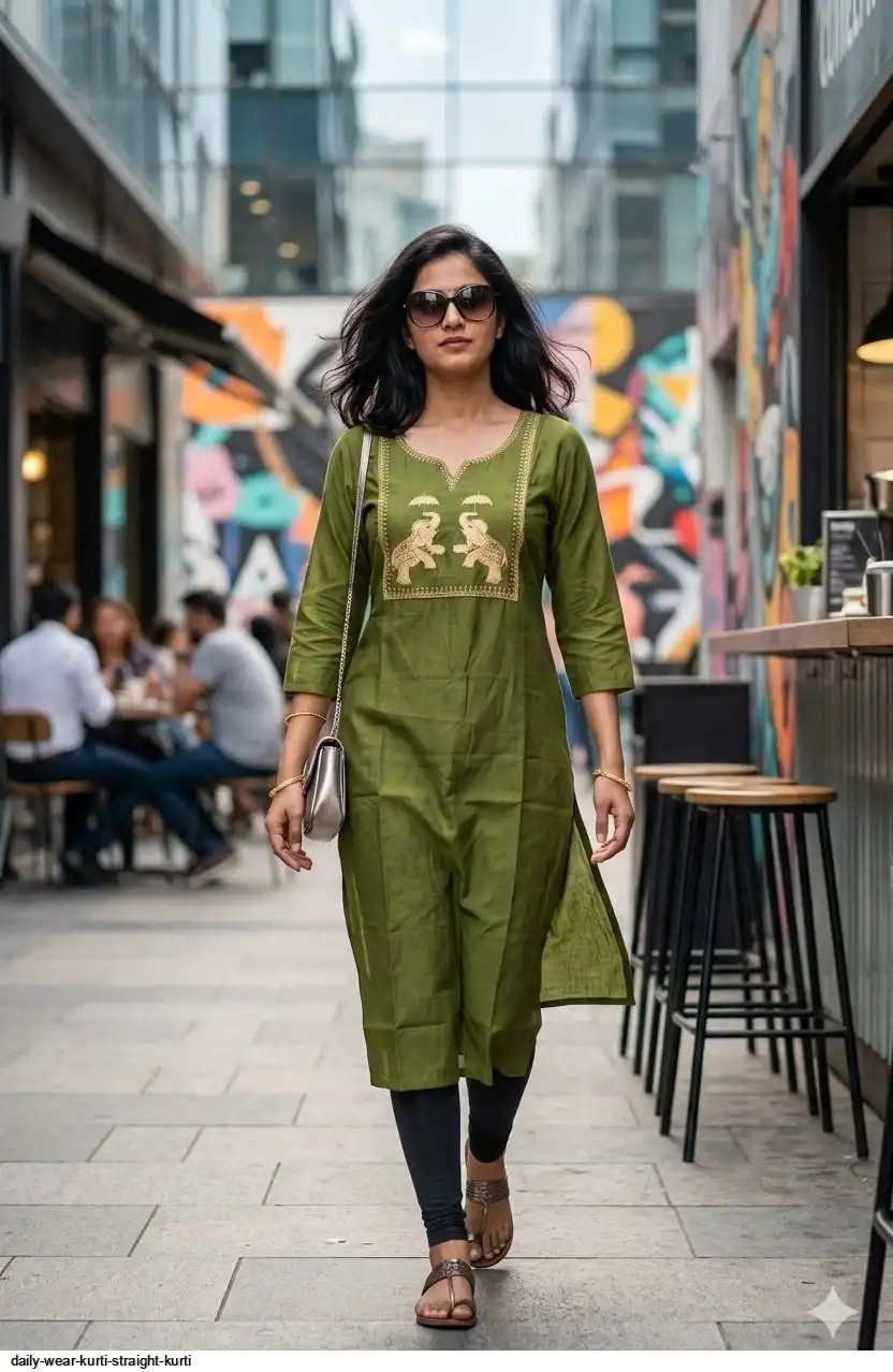 DAILY WEAR KURTI STRAIGHT KURTI 2