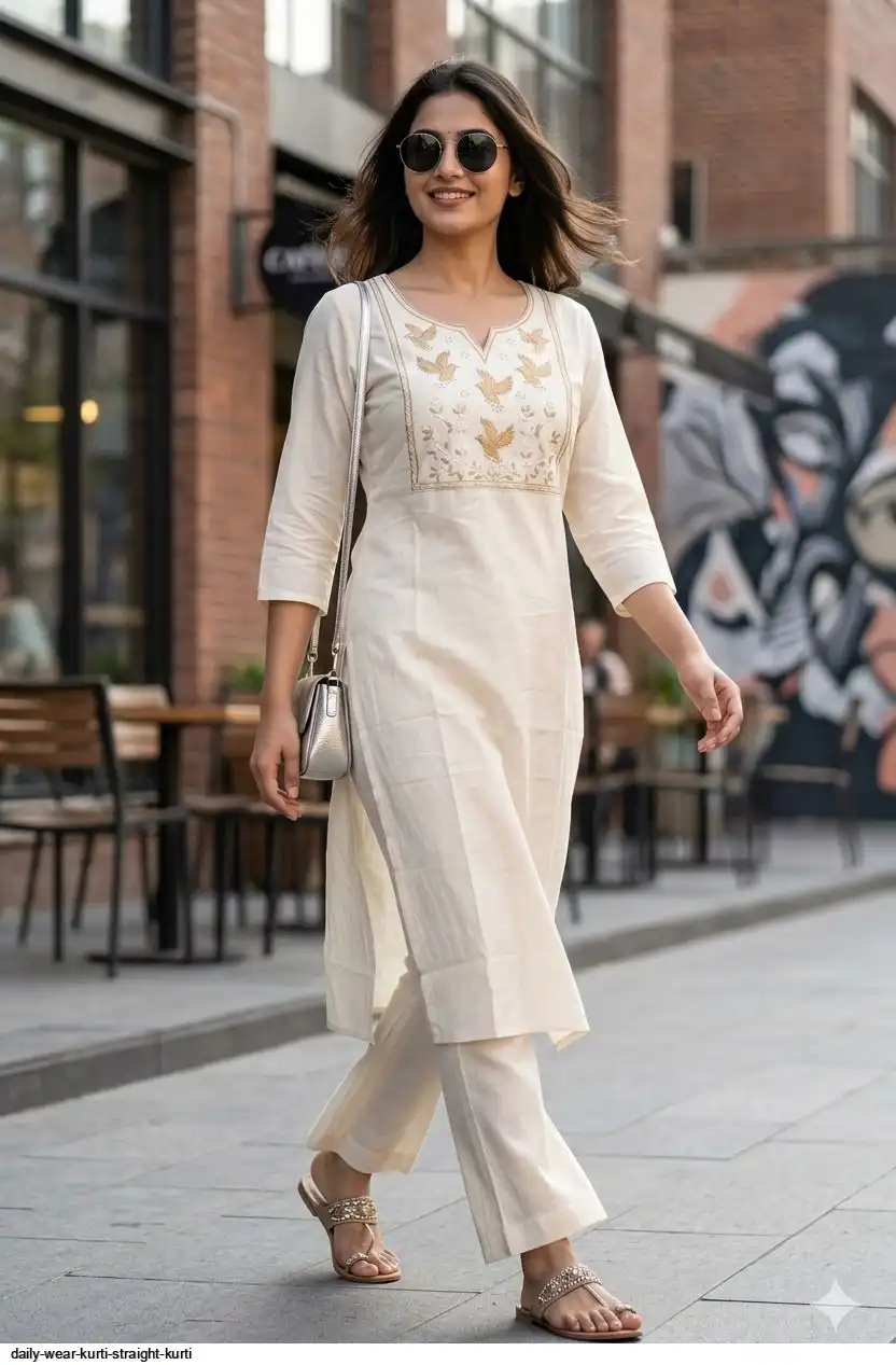 DAILY WEAR KURTI STRAIGHT KURTI 5