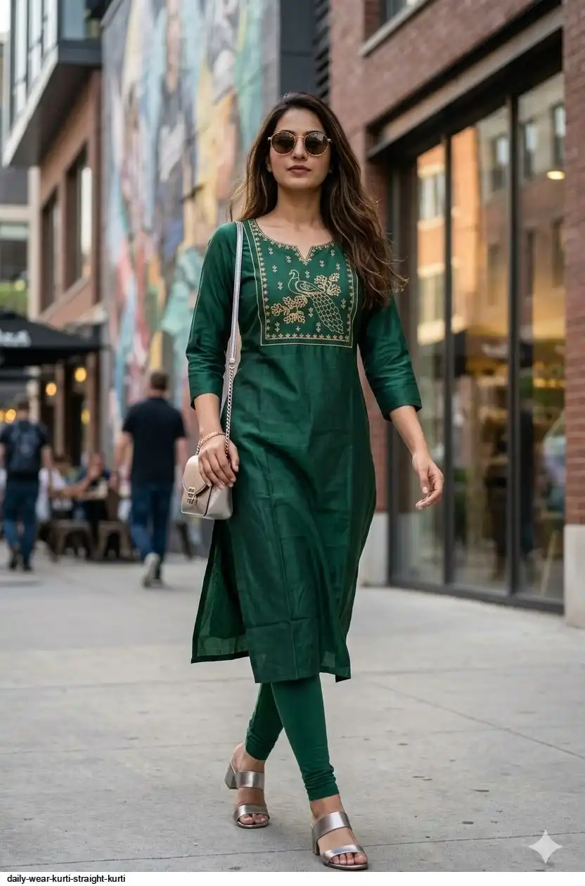 DAILY WEAR KURTI STRAIGHT KURTI 3