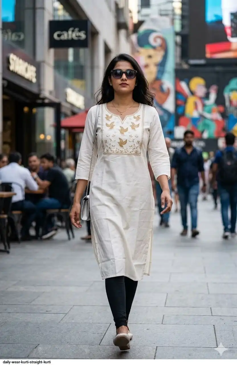 DAILY WEAR KURTI STRAIGHT KURTI 4