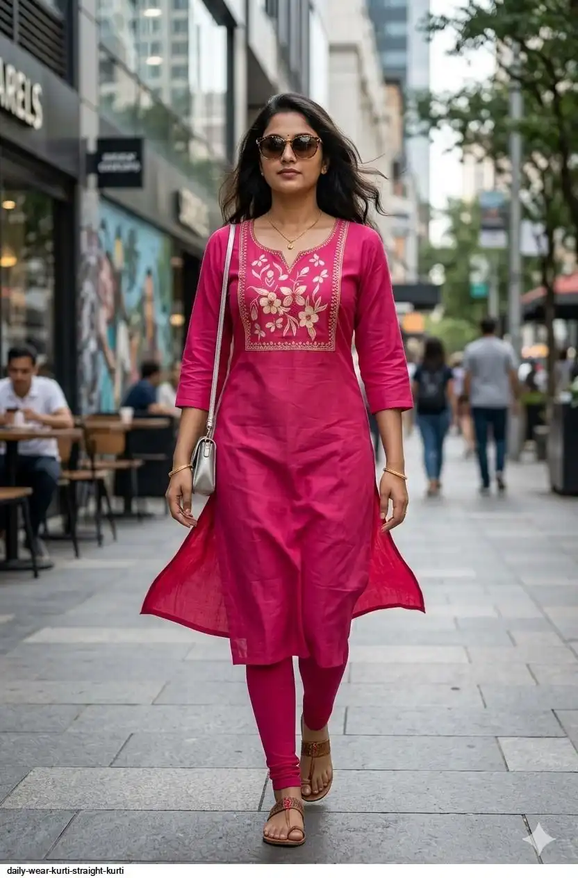 DAILY WEAR KURTI STRAIGHT KURTI 6
