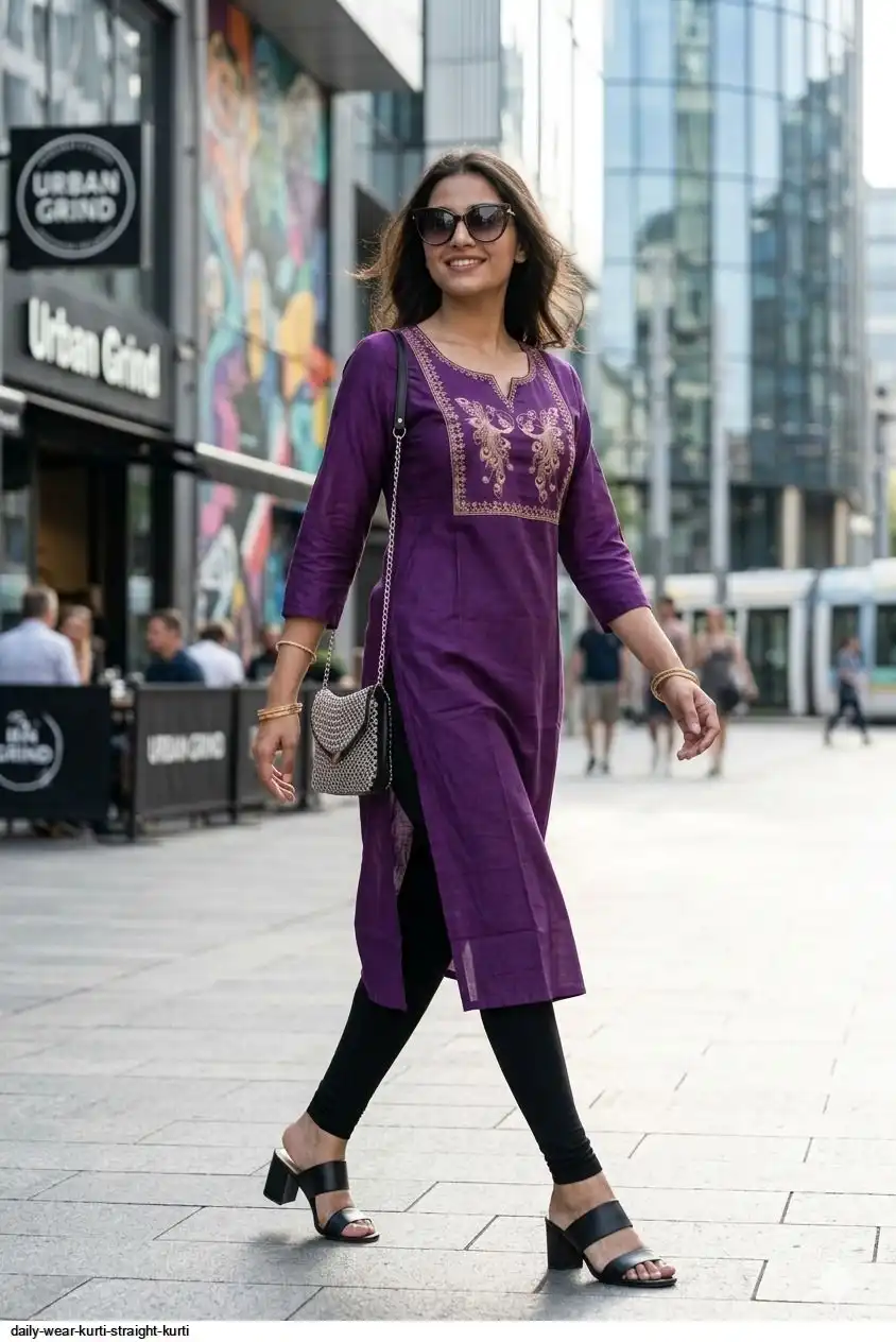 DAILY WEAR KURTI STRAIGHT KURTI 8