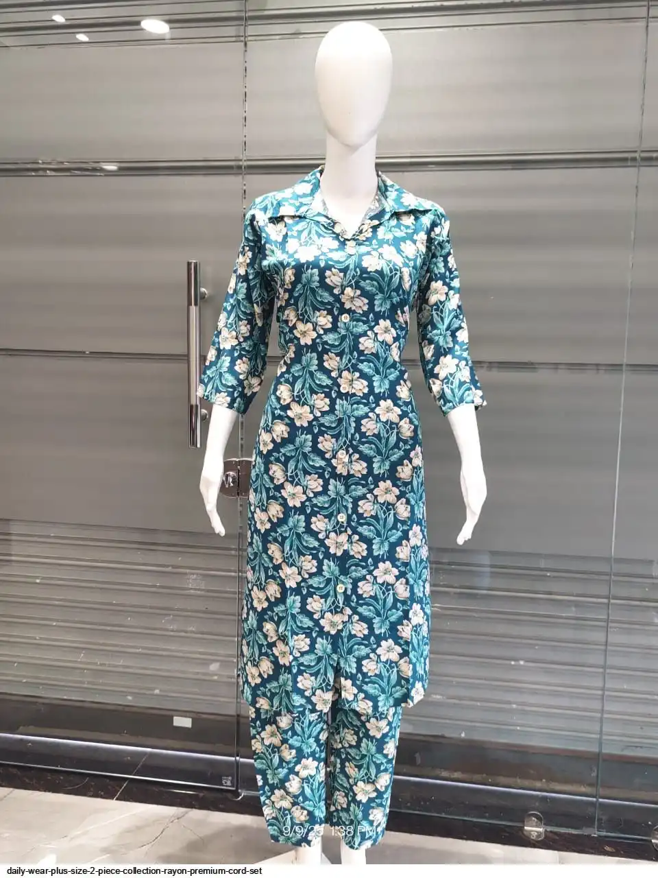 DAILY WEAR PLUS SIZE 2 PIECE COLLECTION RAYON PREMIUM CORD SET 2