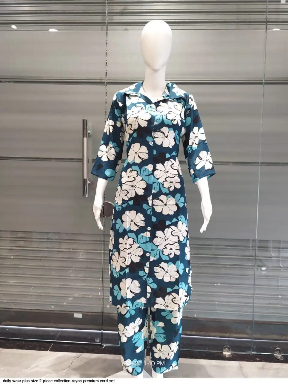 DAILY WEAR PLUS SIZE 2 PIECE COLLECTION RAYON PREMIUM CORD SET 3