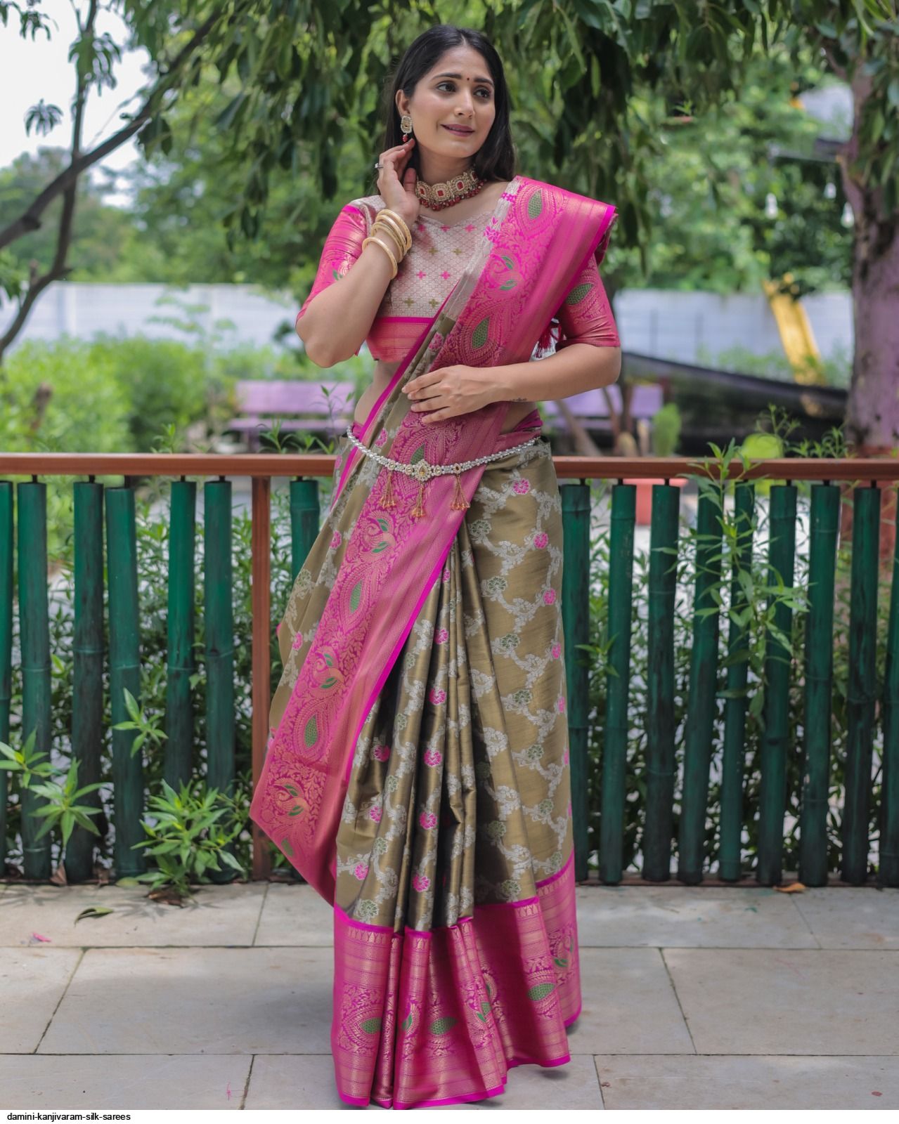 DAMINI KANJIVARAM SILK SAREES