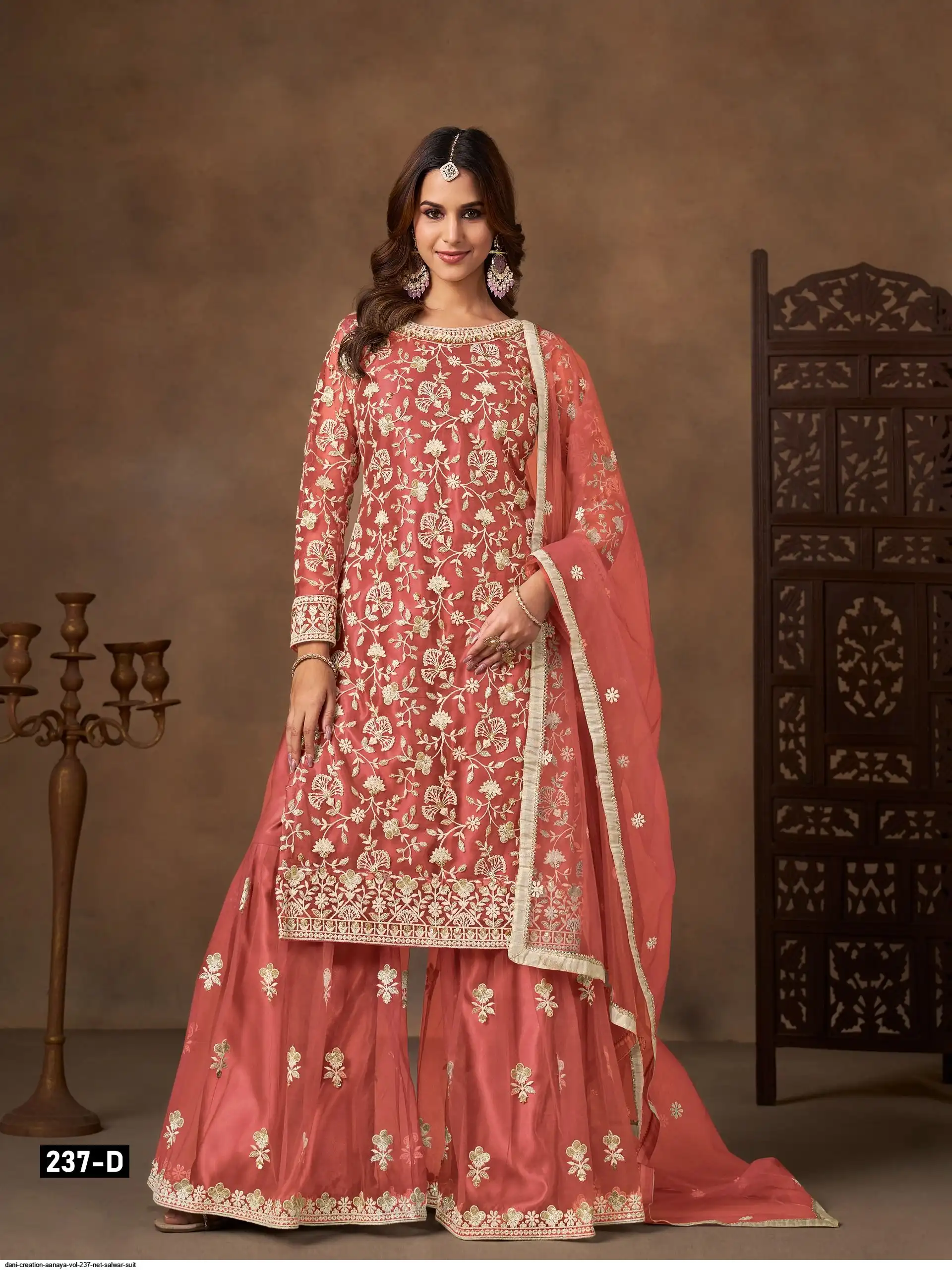 DANI CREATION AANAYA VOL 237 NET SALWAR SUIT D