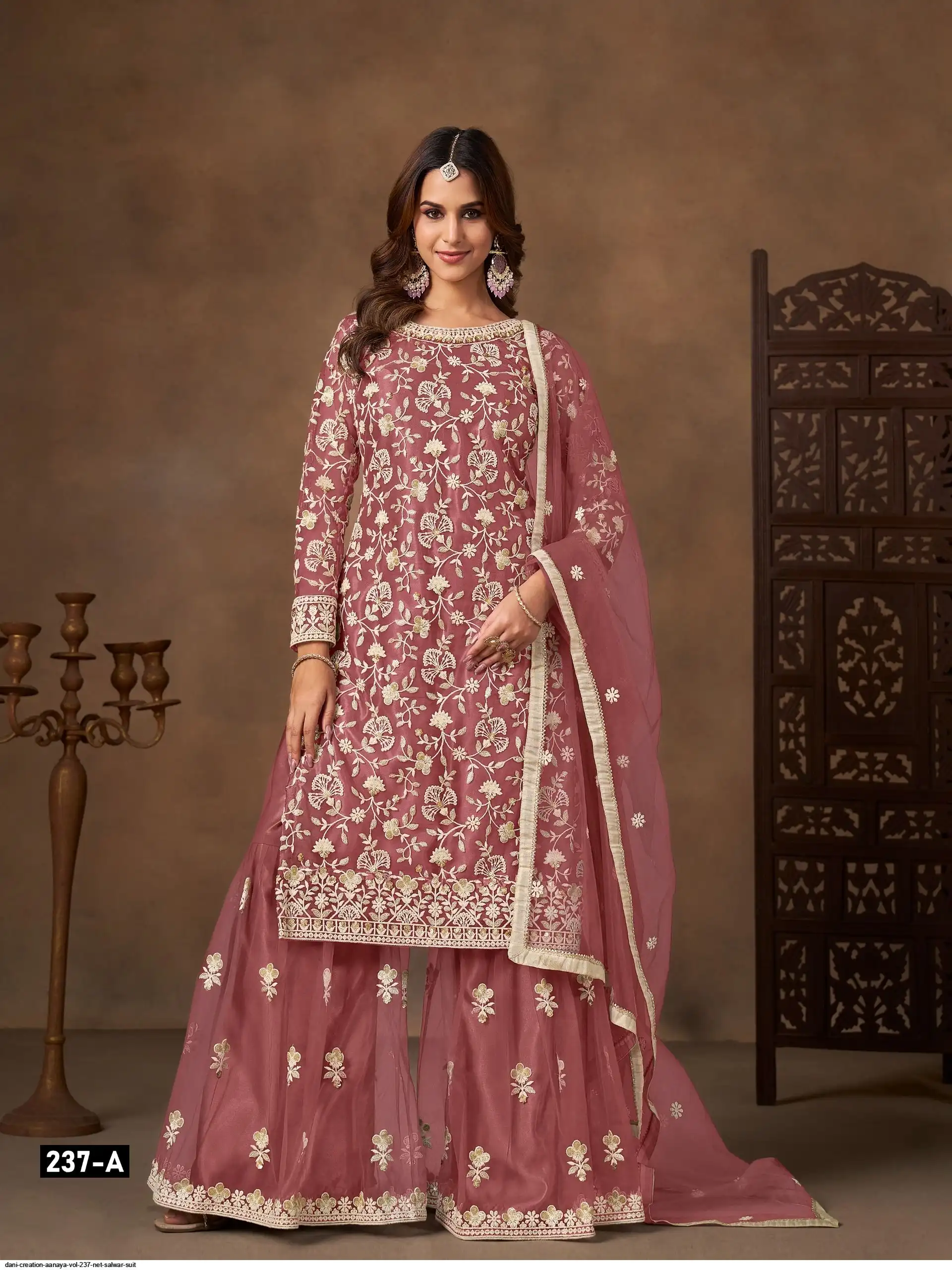 DANI CREATION AANAYA VOL 237 NET SALWAR SUIT A