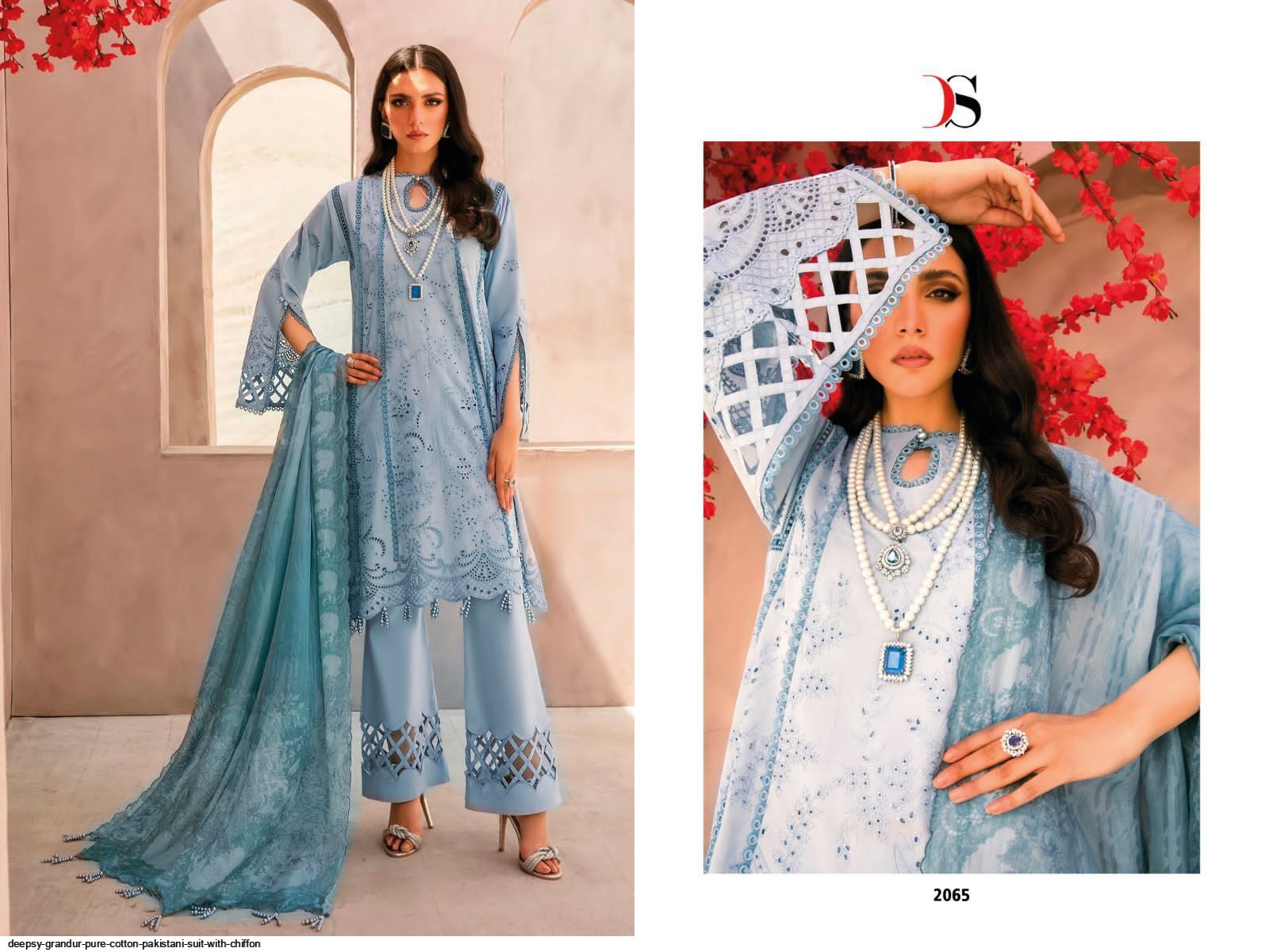 pure chiffon pakistani suits