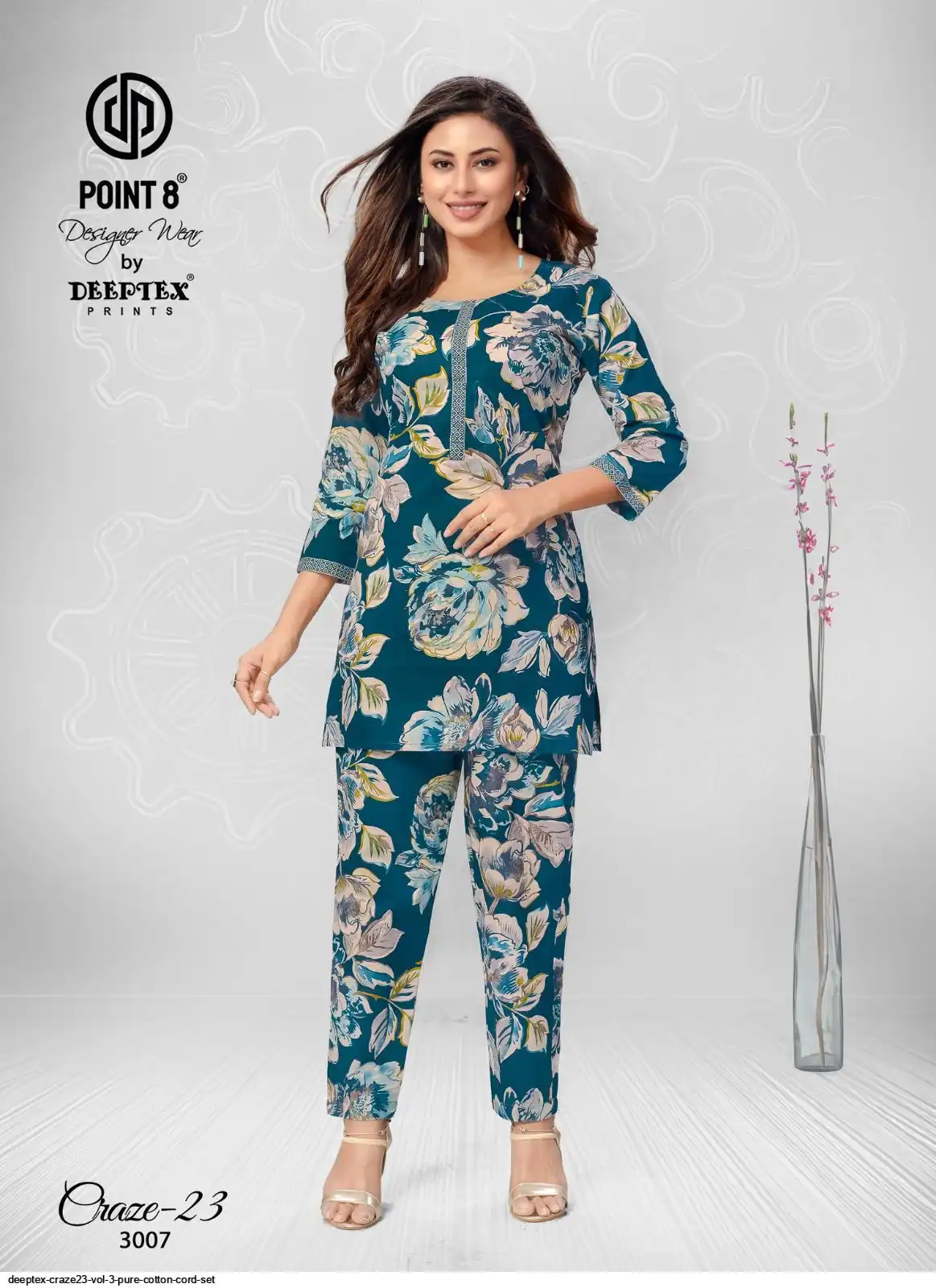 Deeptex Craze23 Vol-3 Pure Cotton Cord Set