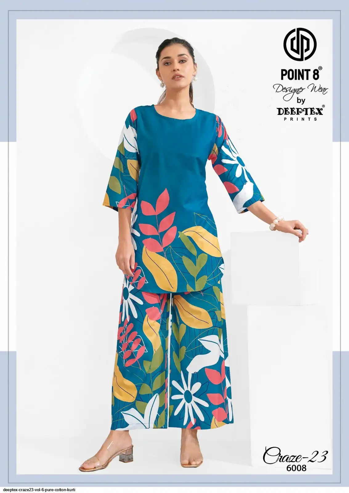 Deeptex Craze23 Vol-6 Pure Cotton KURTI