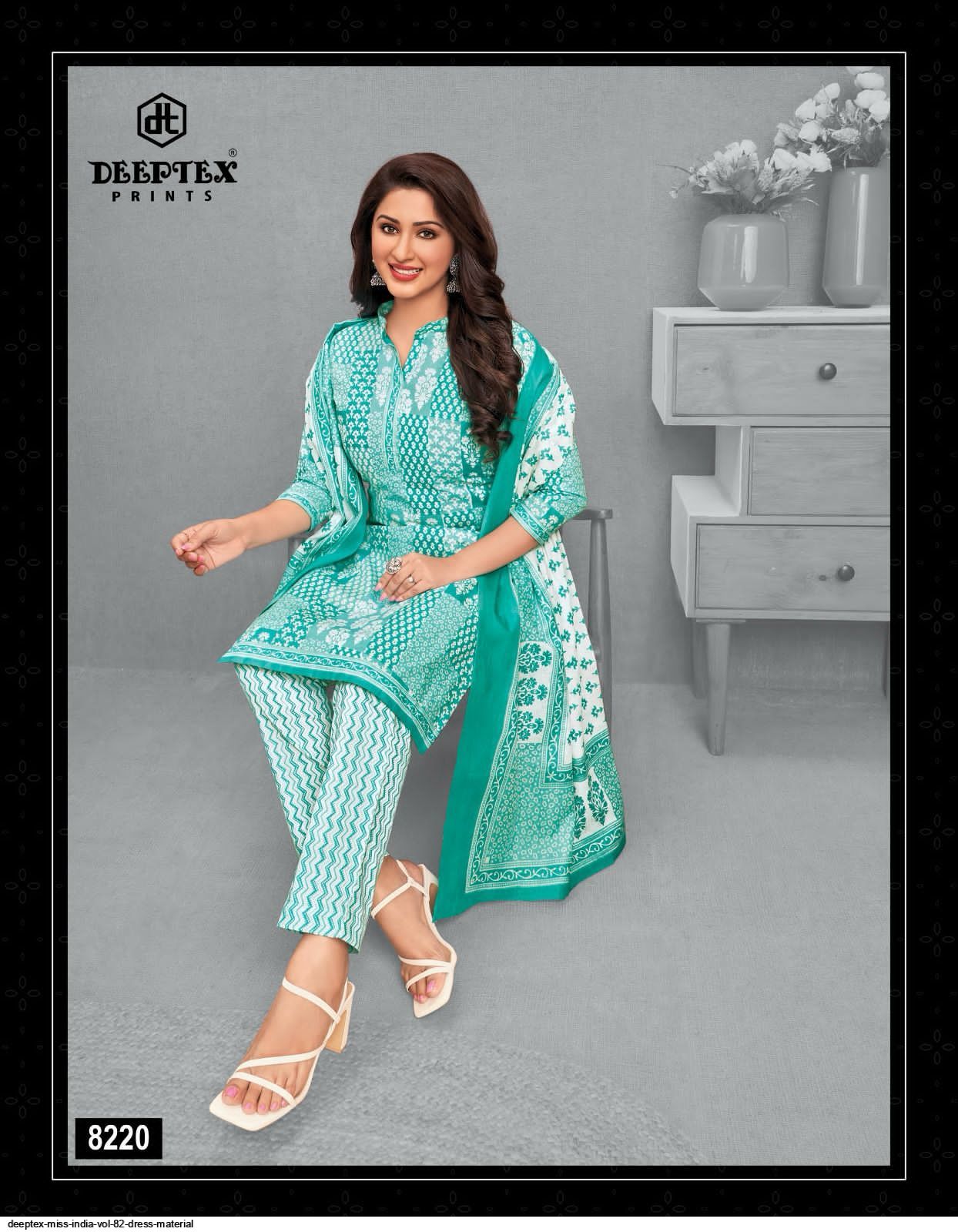 Miss India Vol 82 Deeptex Prints Cotton Dress Material – Kavya Style Plus