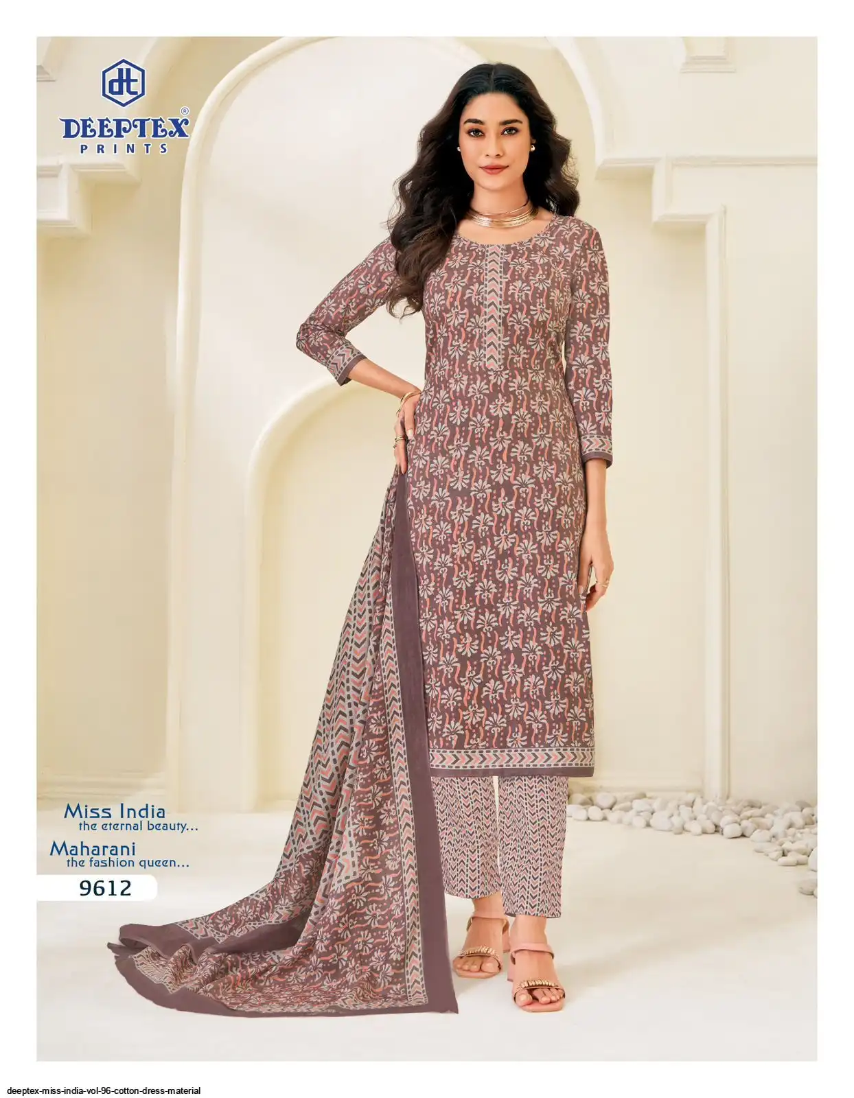 Deeptex Miss India Vol-96 Cotton Dress Material
